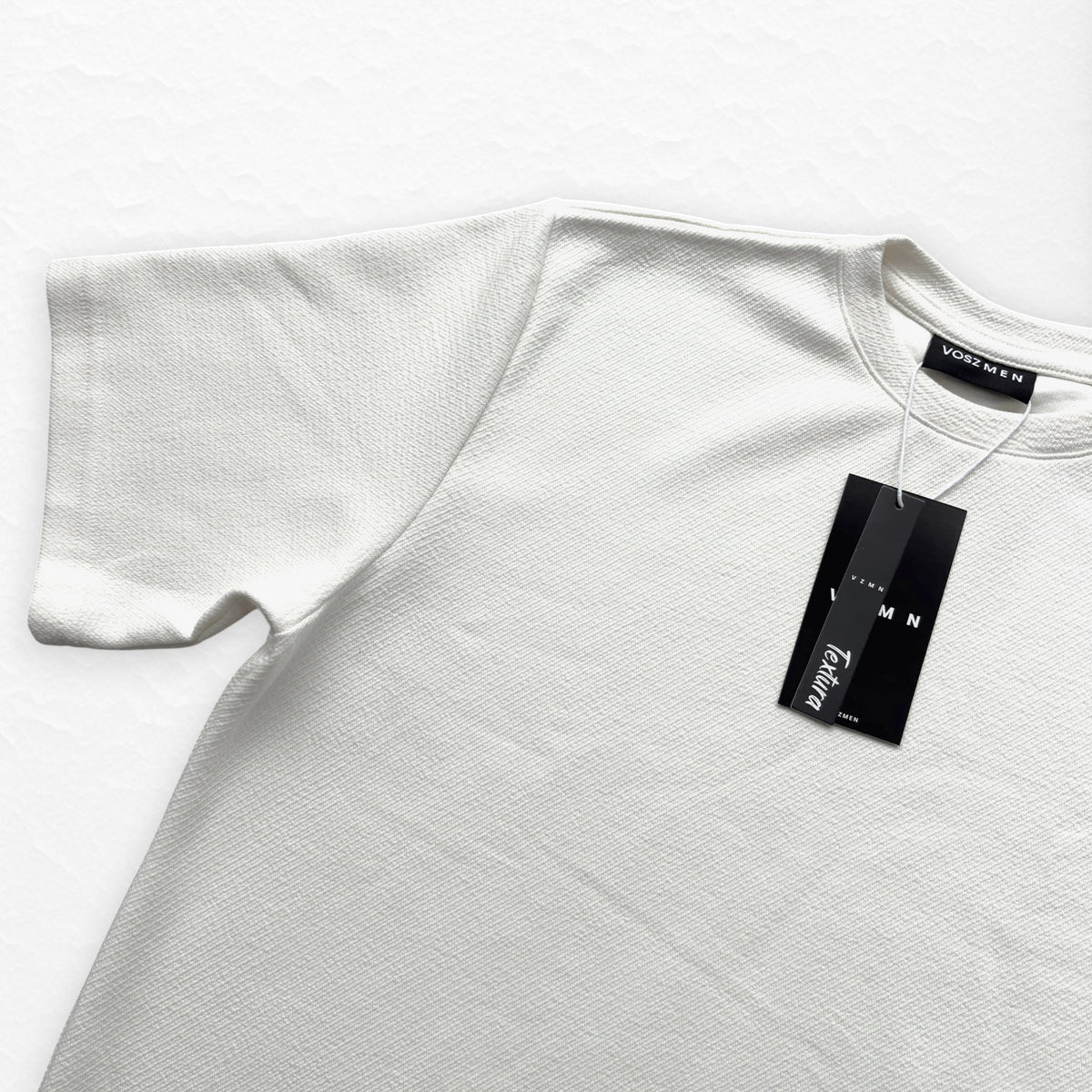 T-Shirt Over Text By Blanco Hueso