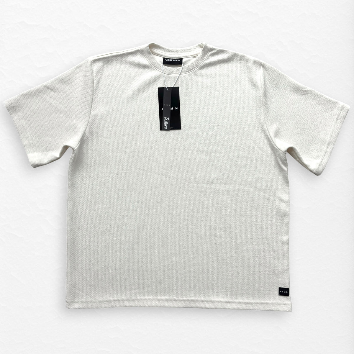 T-Shirt Over Text By Blanco Hueso