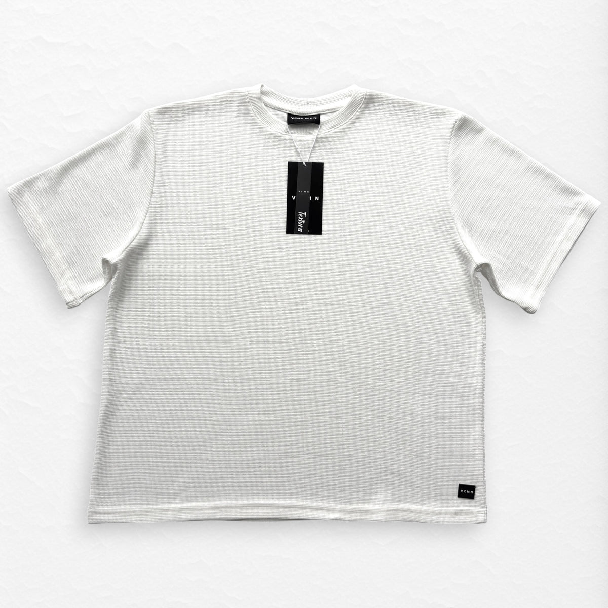T-Shirt Over Text N Blanco H