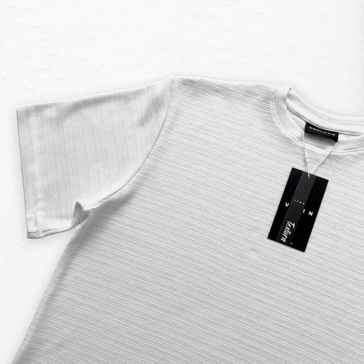 T-Shirt Over Text N Blanco H