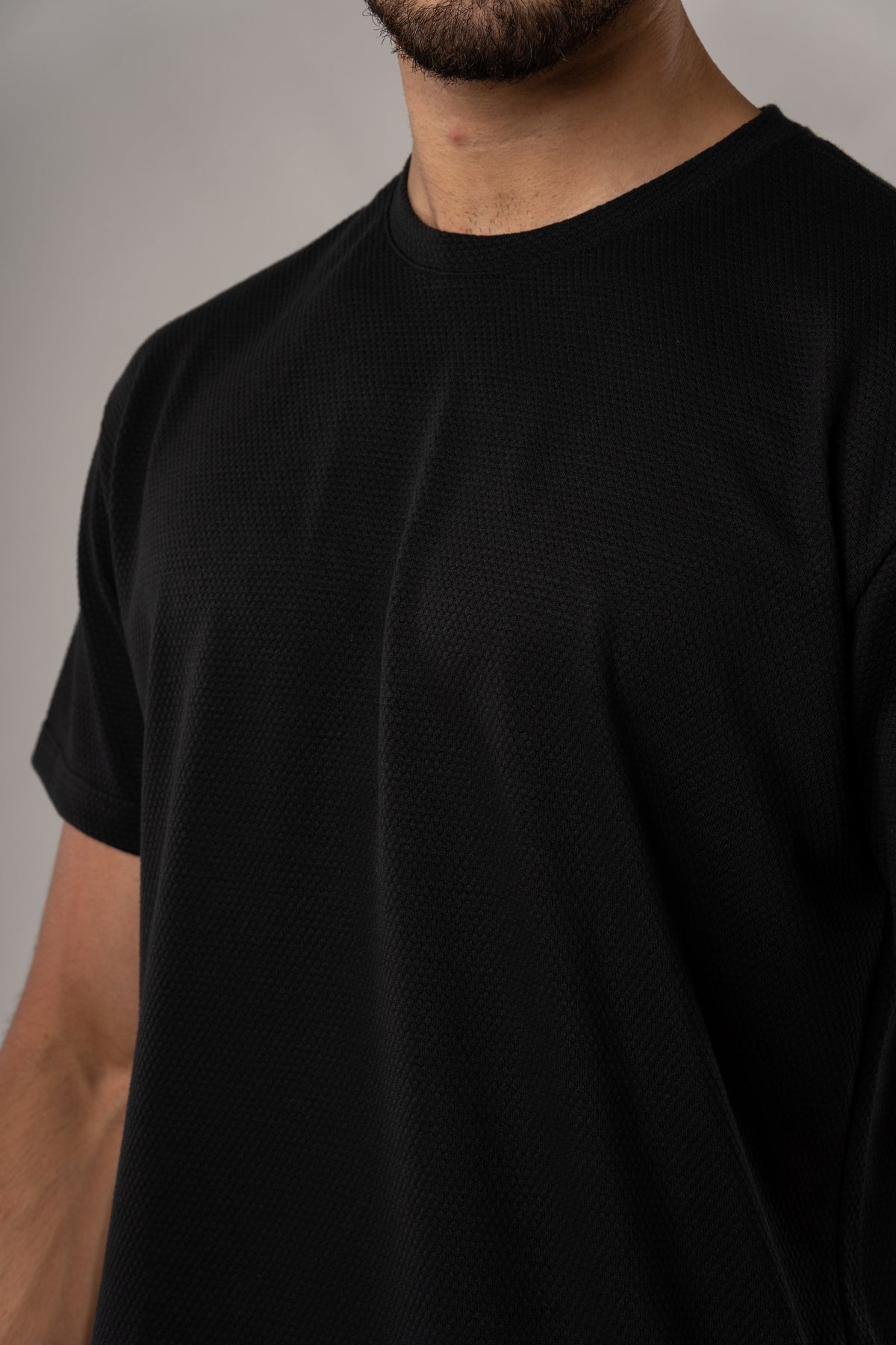 T-Shirt Text D Negro - Voszmen