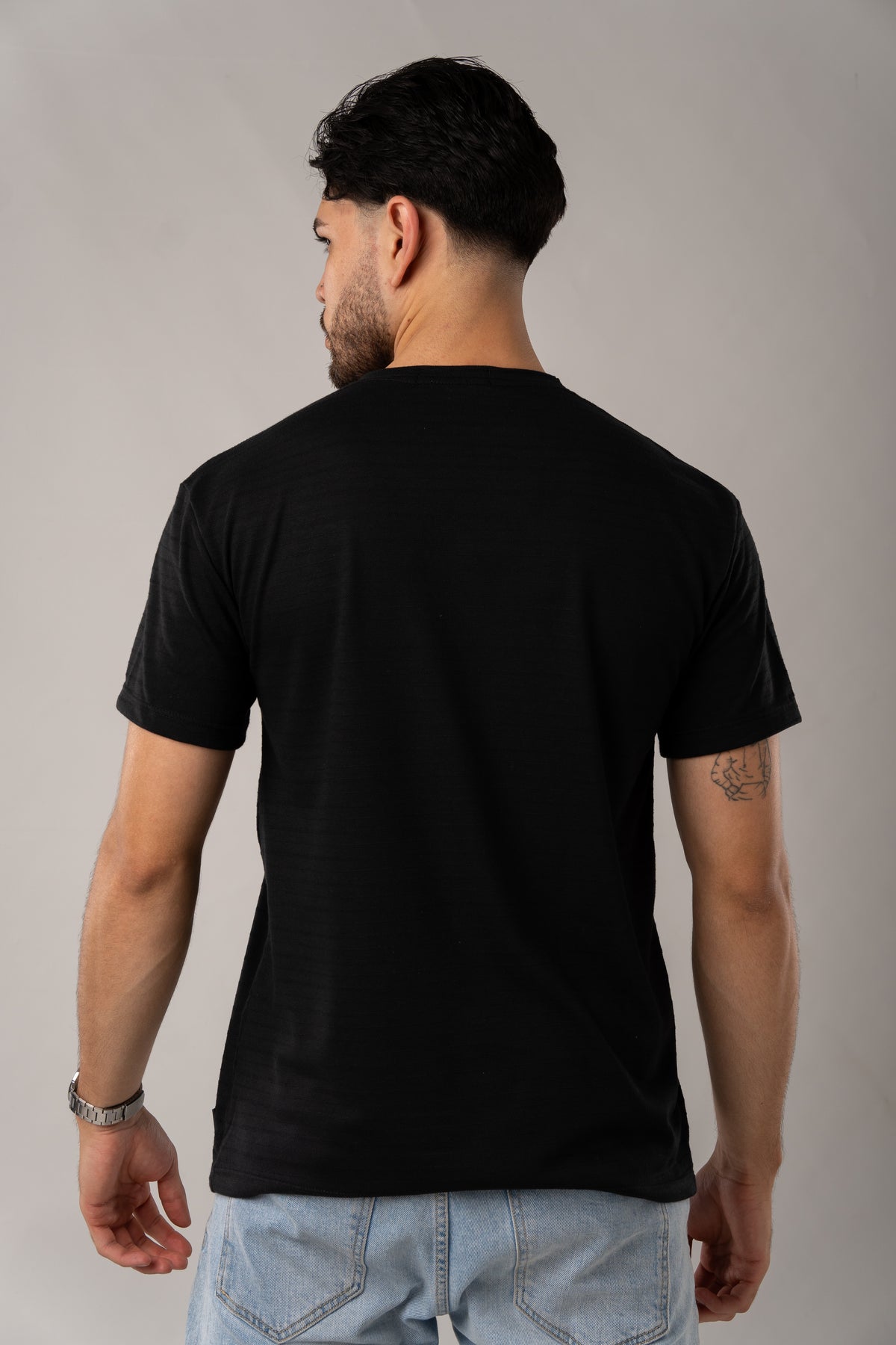 T-Shirt Text LC Negro - Voszmen