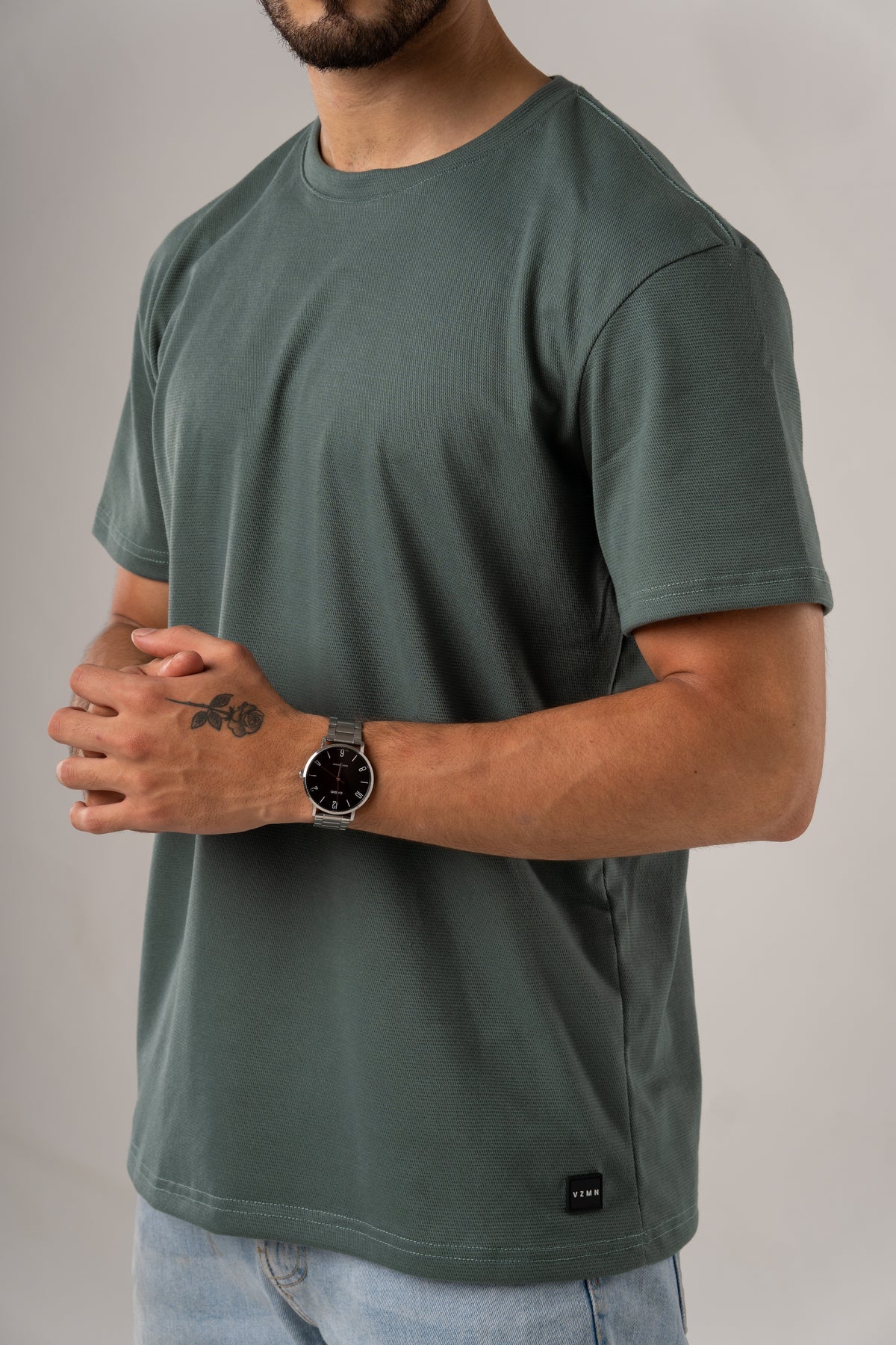 T-Shirt Text C Cerceta - Voszmen