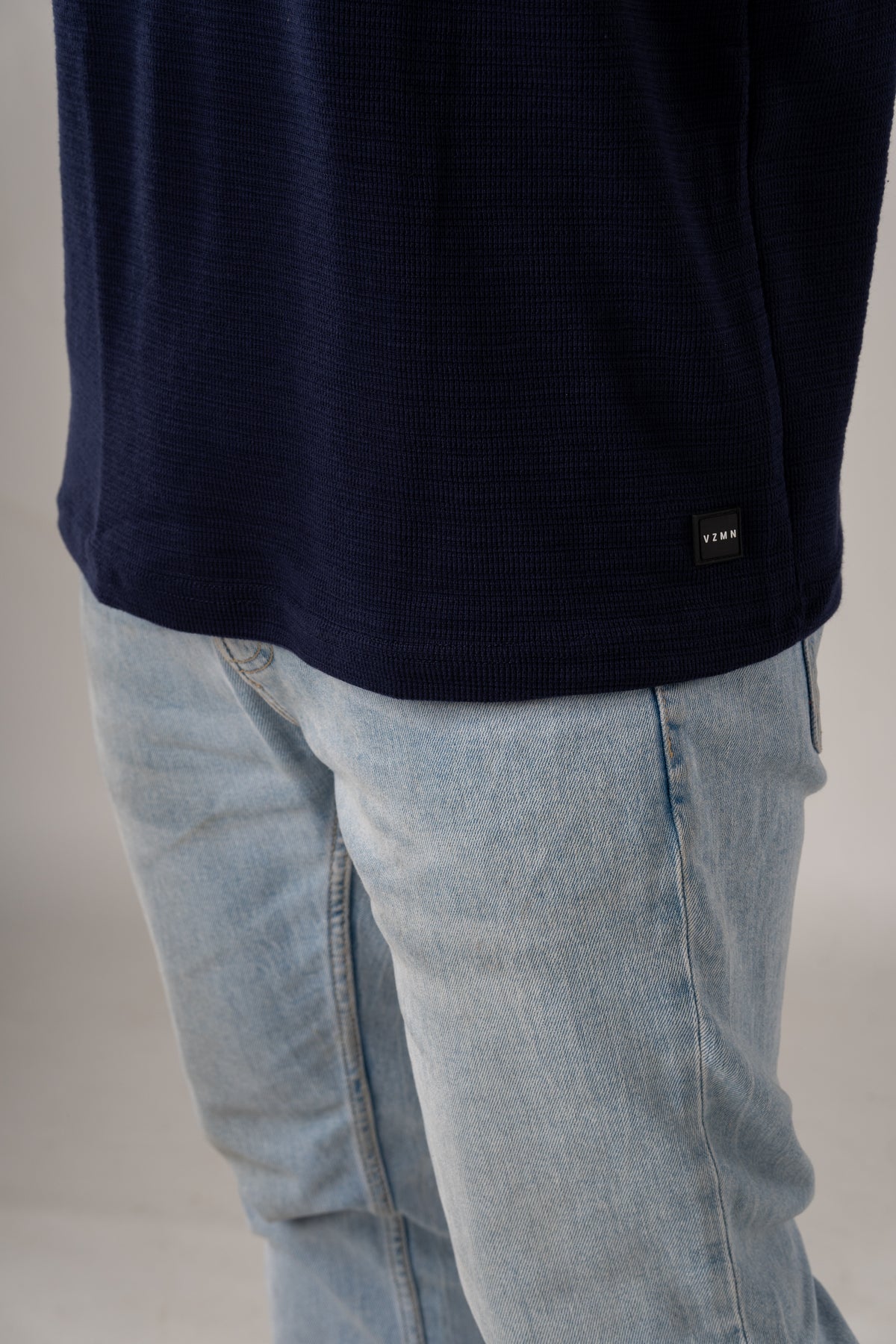 T-Shirt Text N Azul Marino - Voszmen