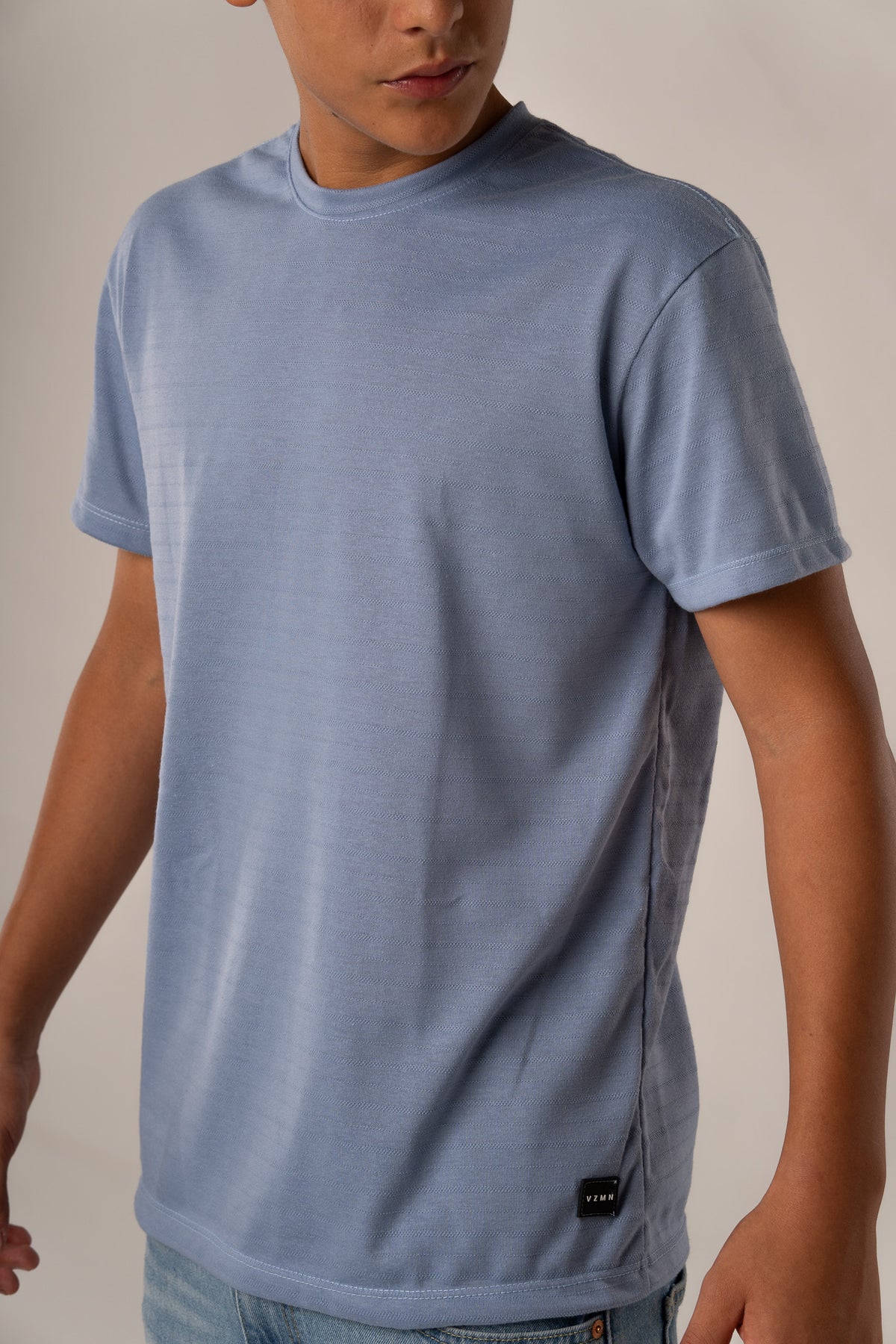 T-Shirt Text LC Celeste - Voszmen