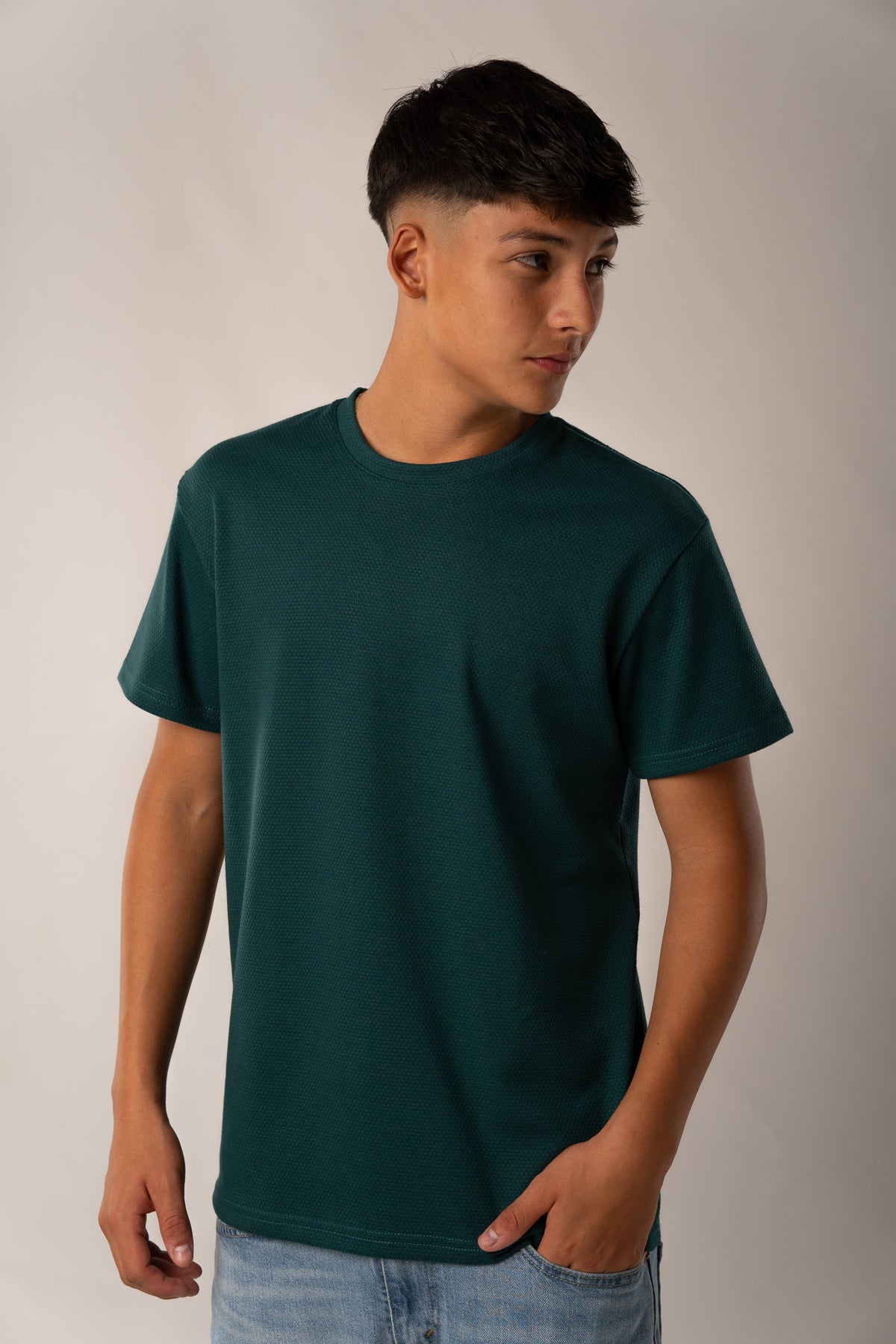 T-Shirt Text D Cerceta - Voszmen