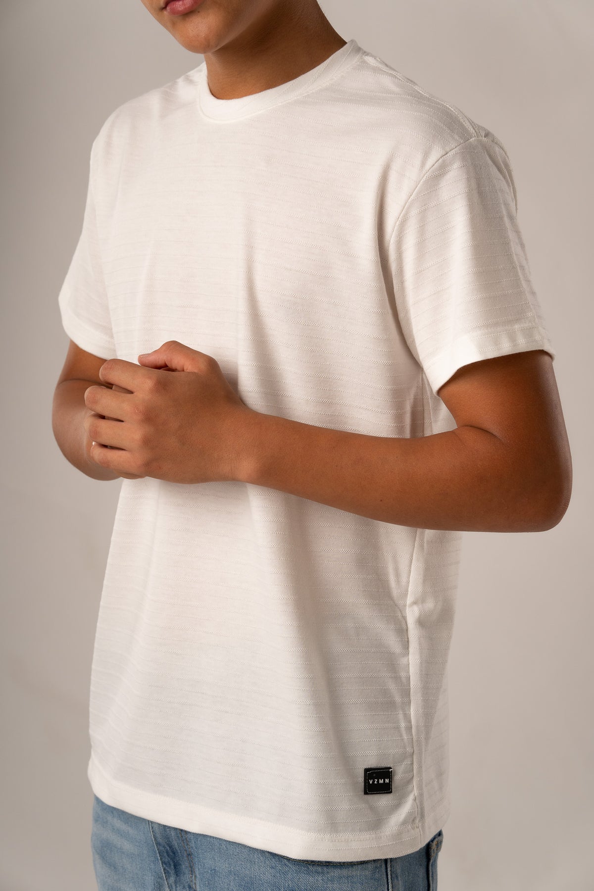 T-Shirt Text LC Blanca - Voszmen
