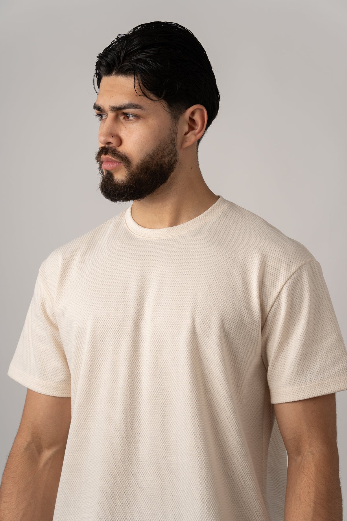 T-Shirt Text D Crema - Voszmen