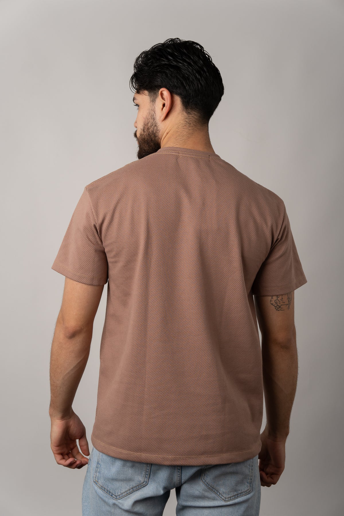 T-Shirt Text D Café - Voszmen