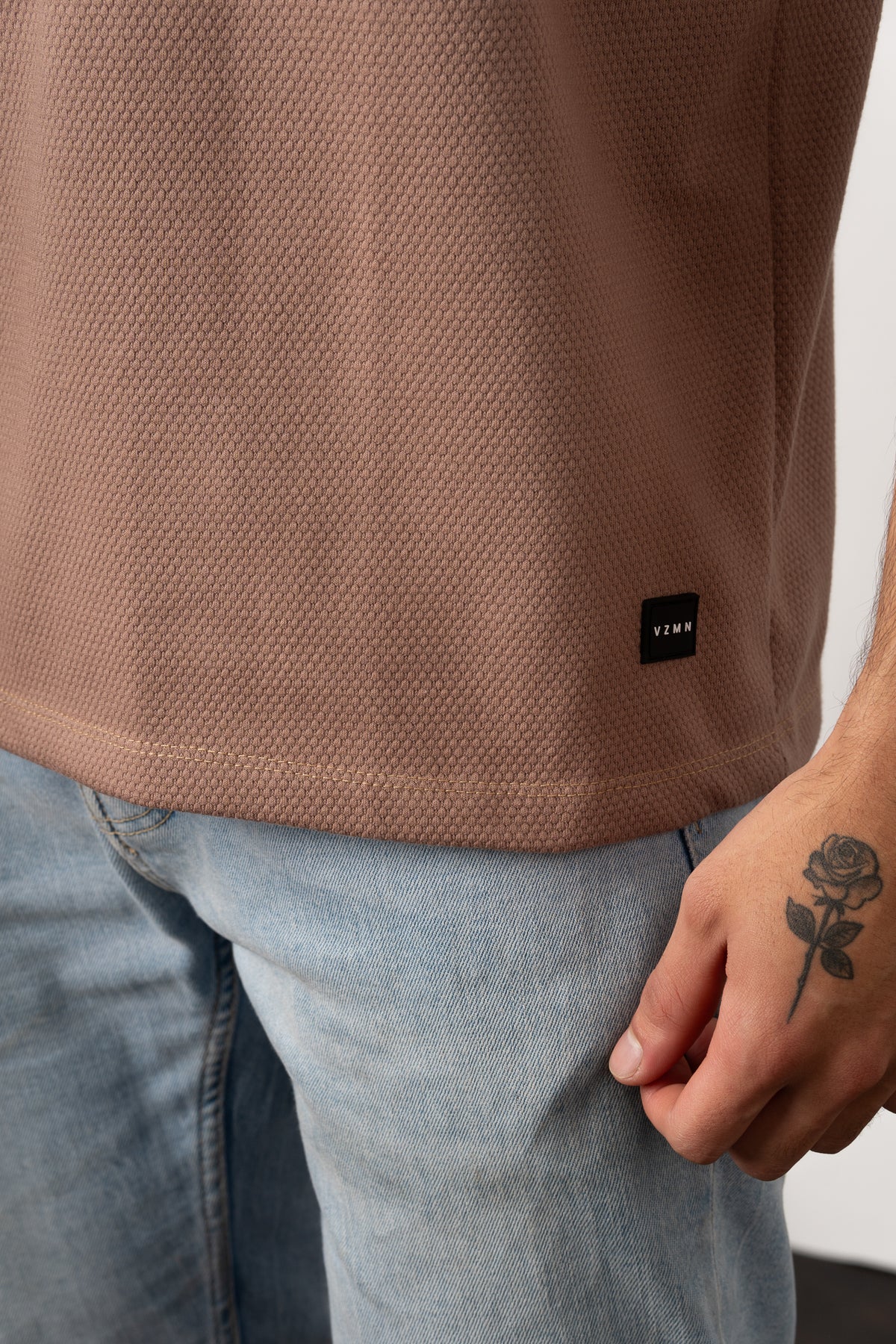 T-Shirt Text D Café - Voszmen