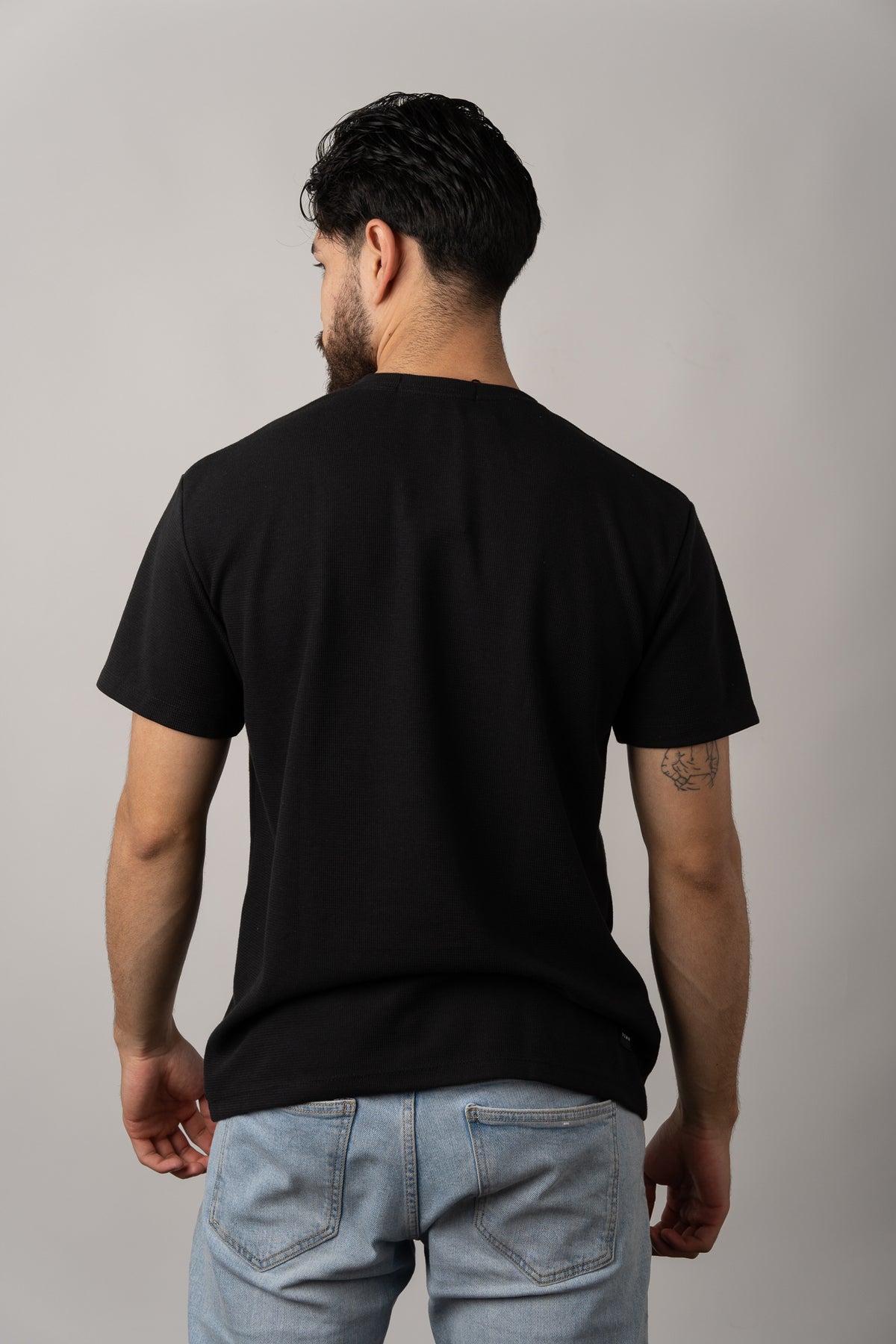 T-Shirt Text F Negra - Voszmen
