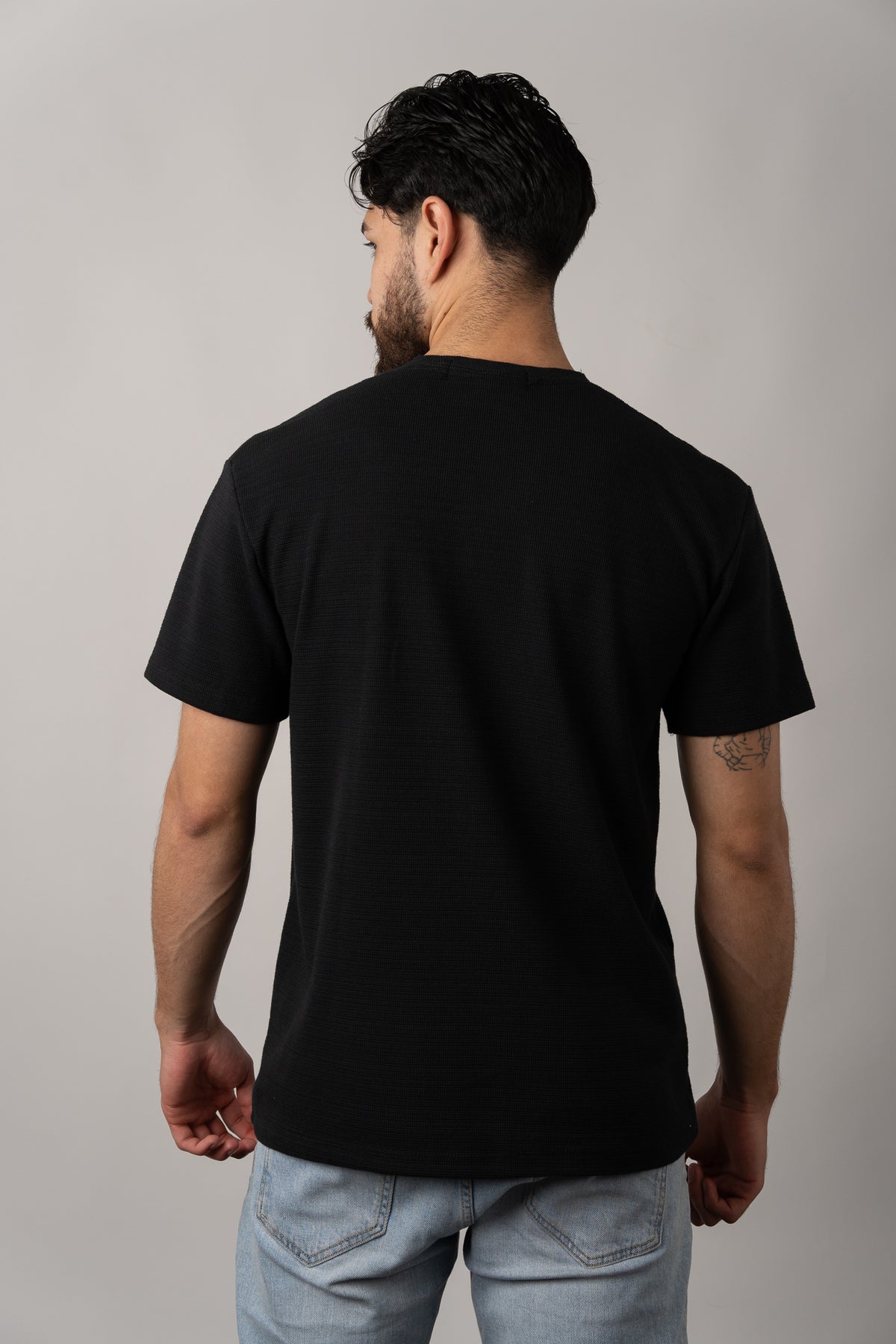 T-Shirt Text N Negro - Voszmen