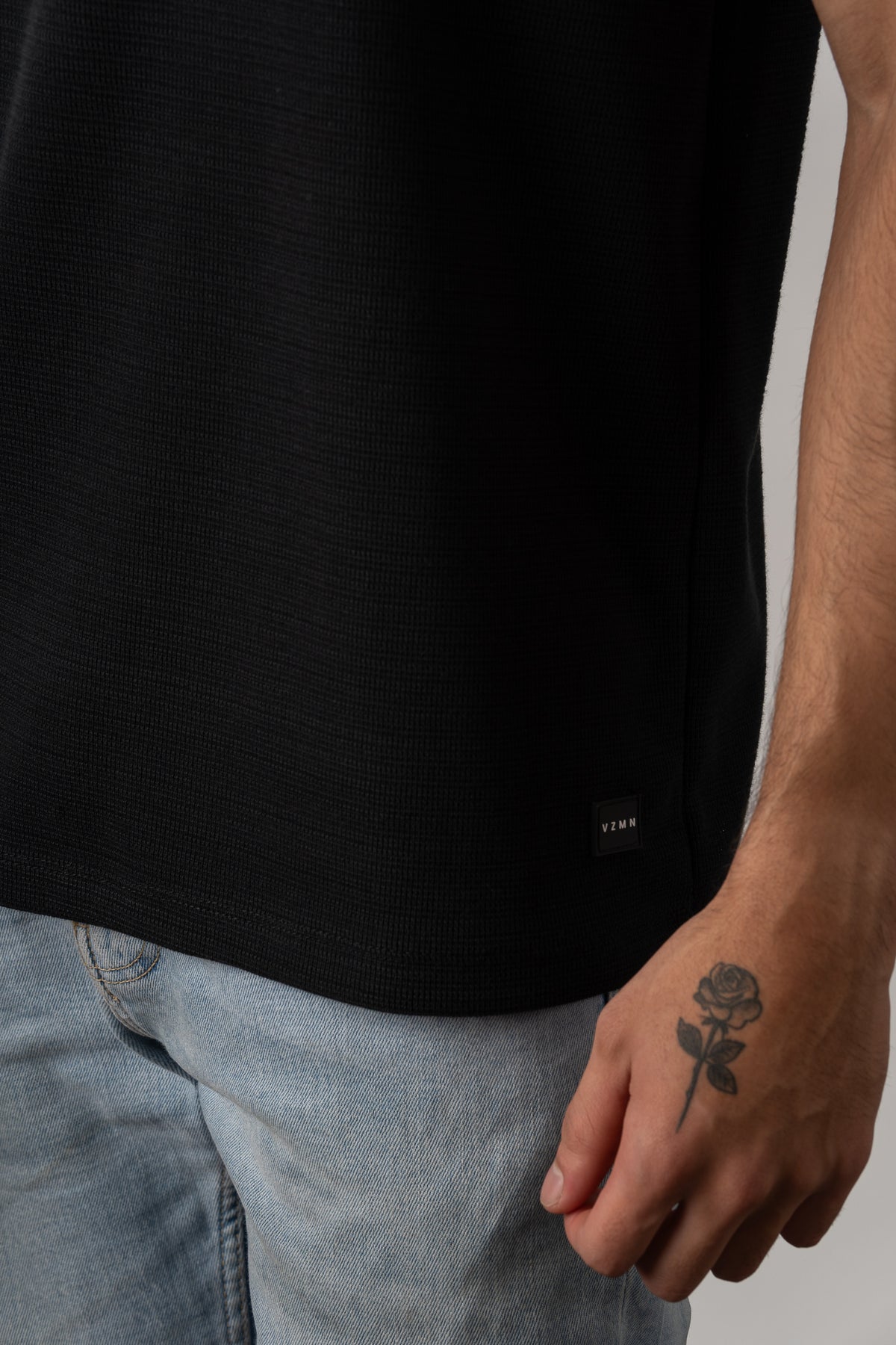 T-Shirt Text N Negro - Voszmen