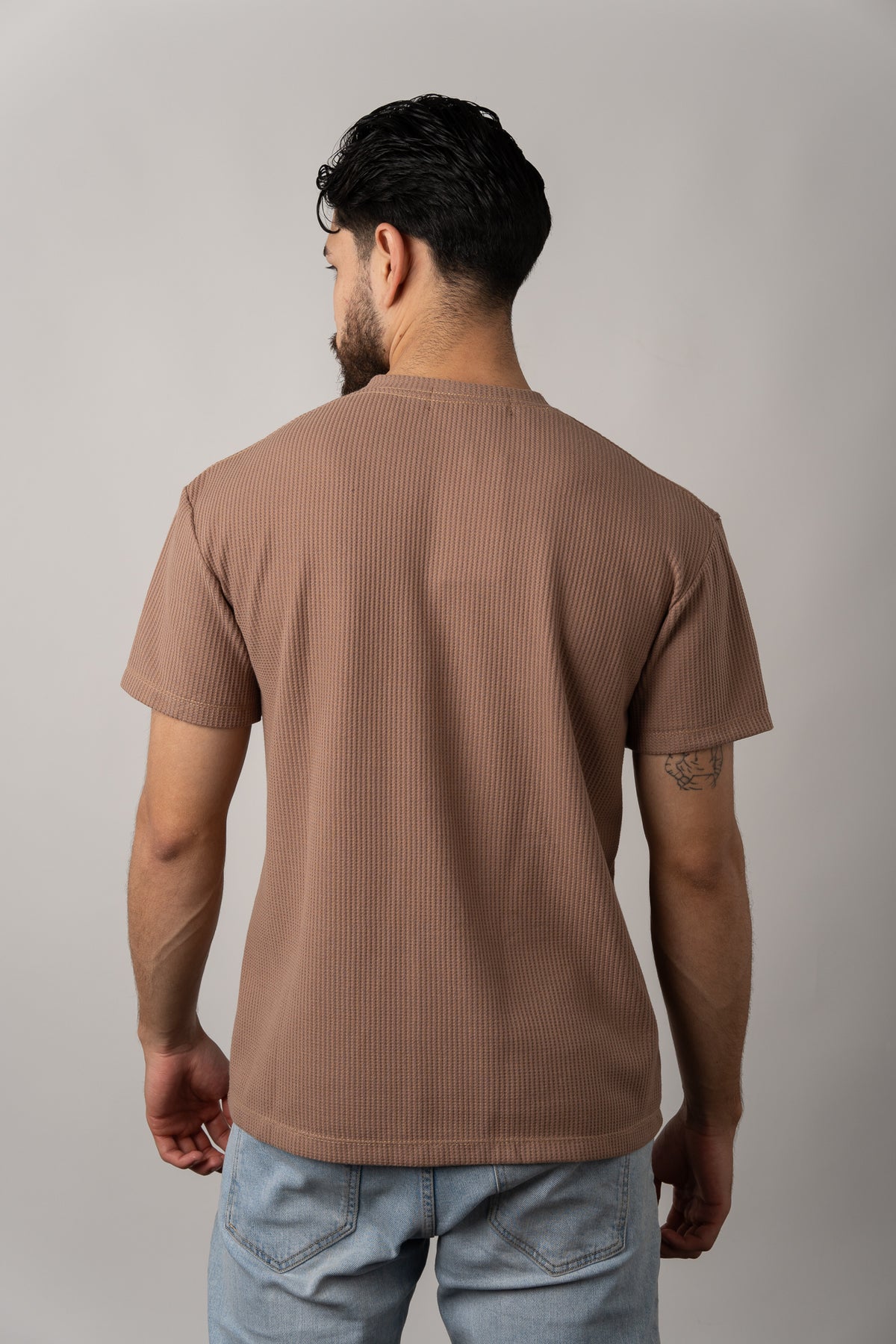 T-Shirt Text Q Café - Voszmen