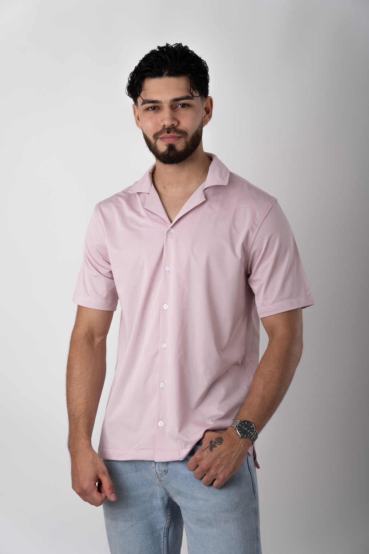 Camisa Chill Basic Rosada - Voszmen