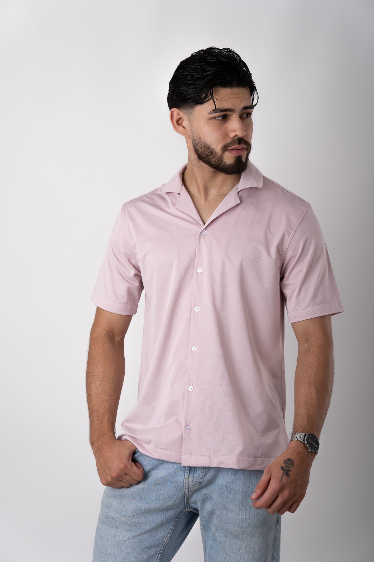 Camisa Chill Basic Rosada - Voszmen