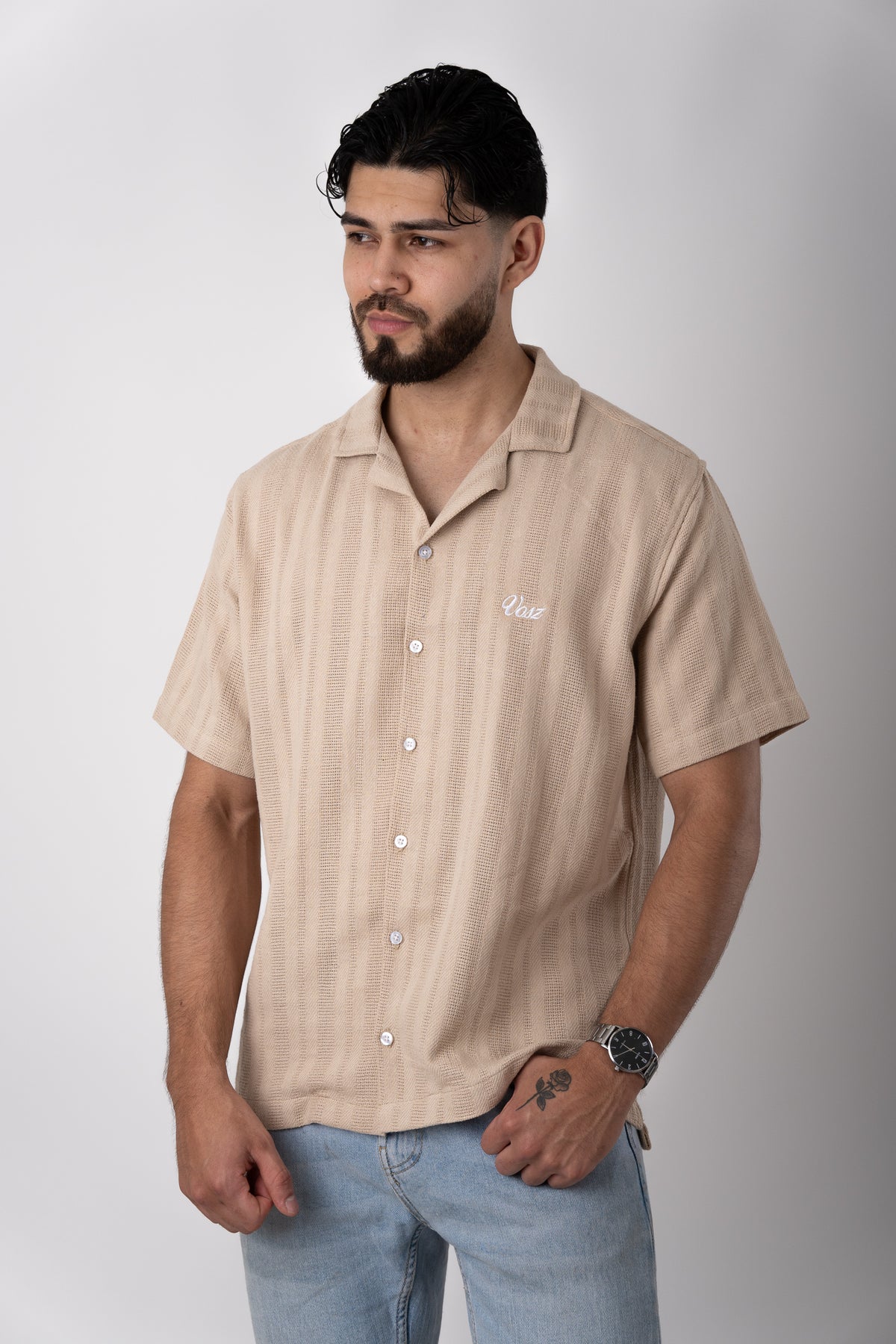Camisa Over Tejida - Voszmen