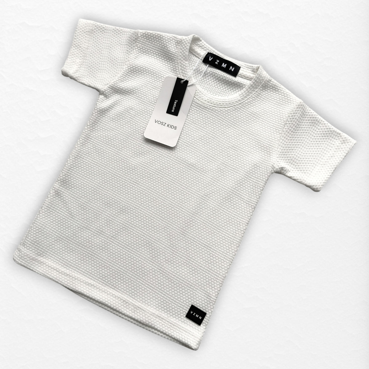 T-Shirt Text CH Kid Blanco H - Voszmen