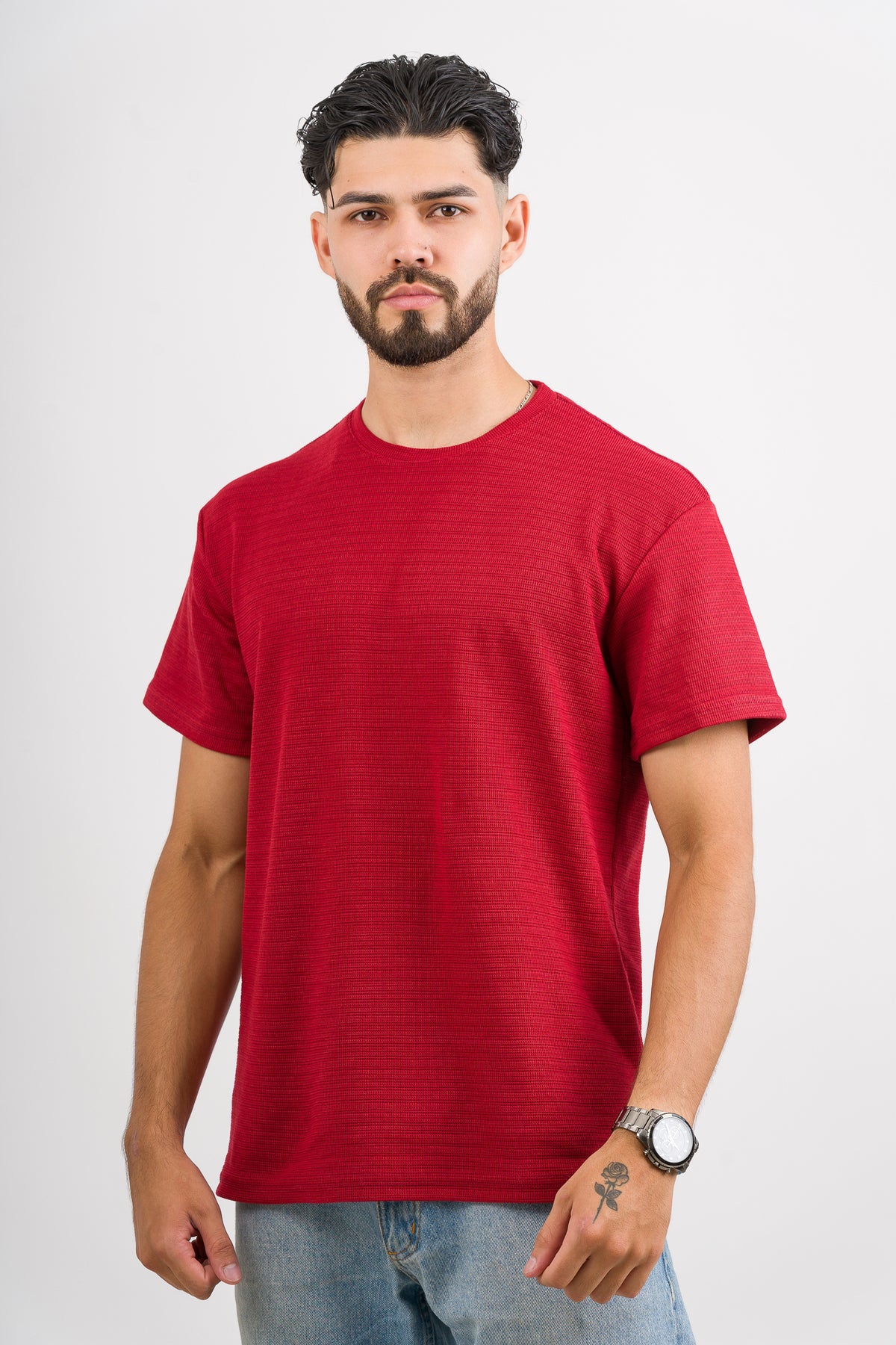 T-Shirt Text N Rojo - Voszmen