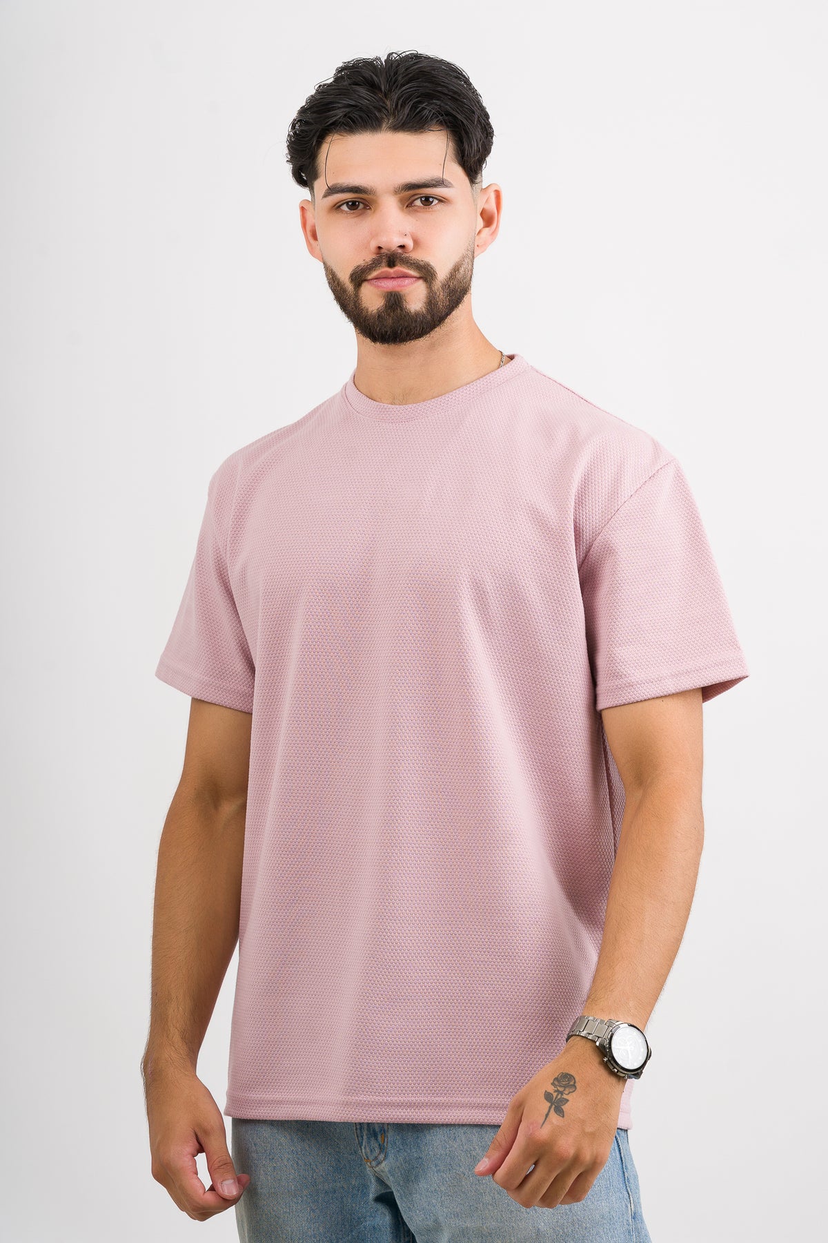 T-Shirt Text D Palo Rosa - Voszmen