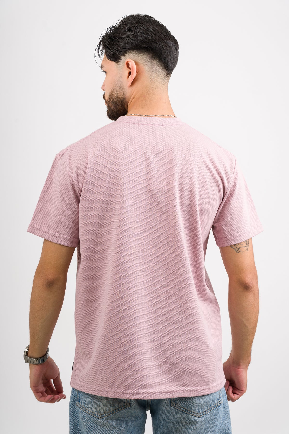 T-Shirt Text D Palo Rosa - Voszmen