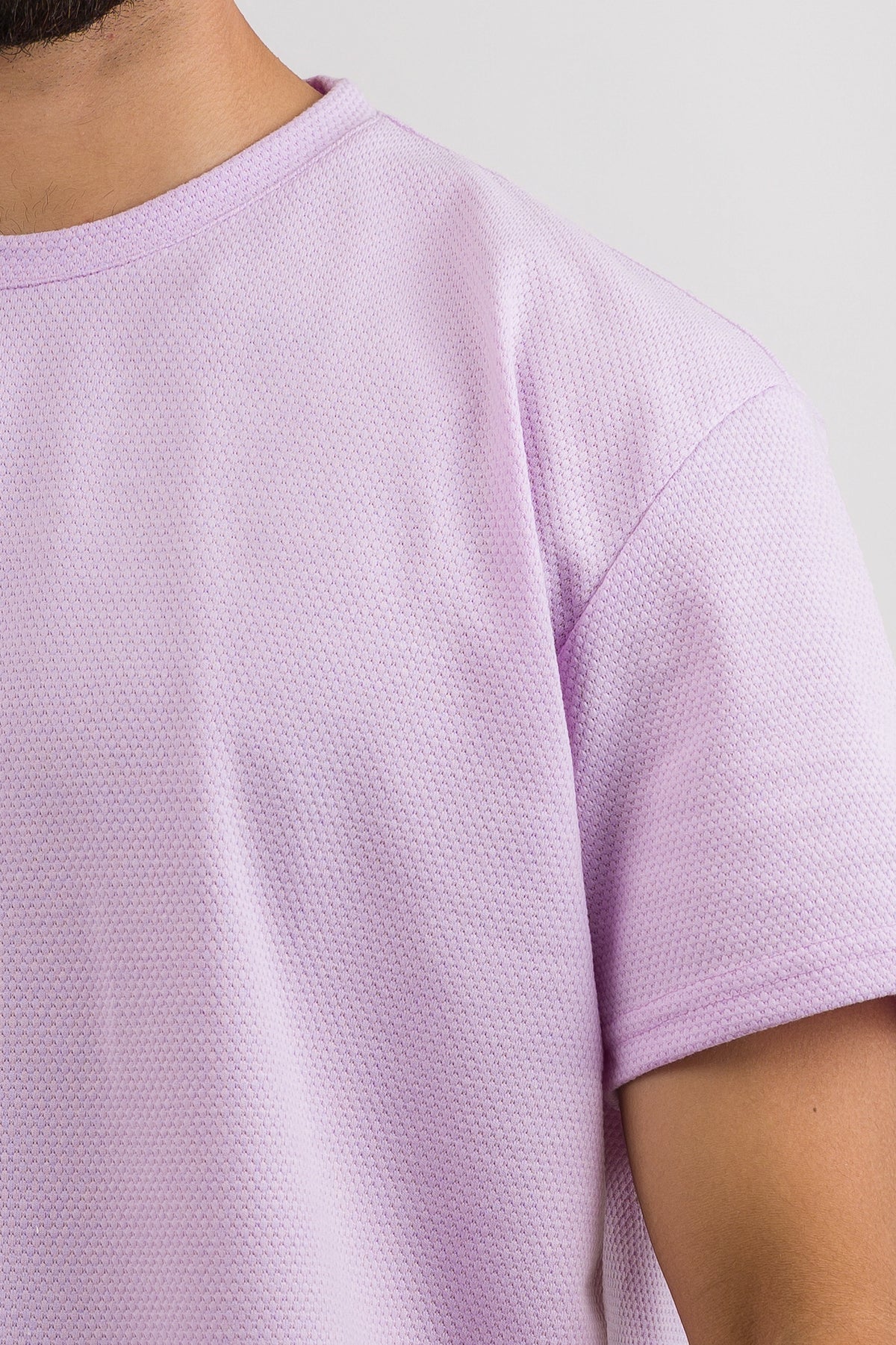 T-Shirt Text D Lila - Voszmen