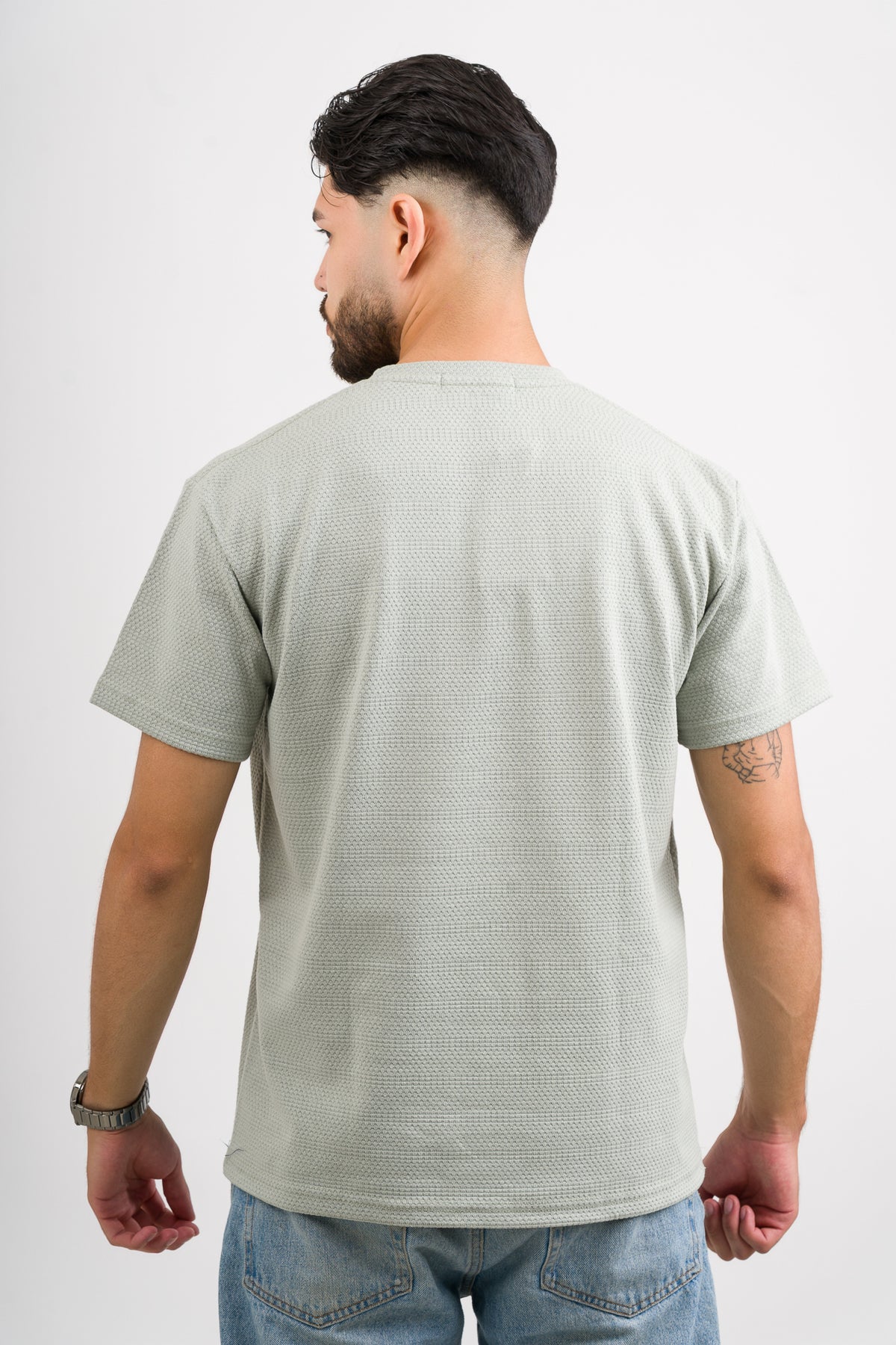 T-Shirt Text Ch Verde Se - Voszmen