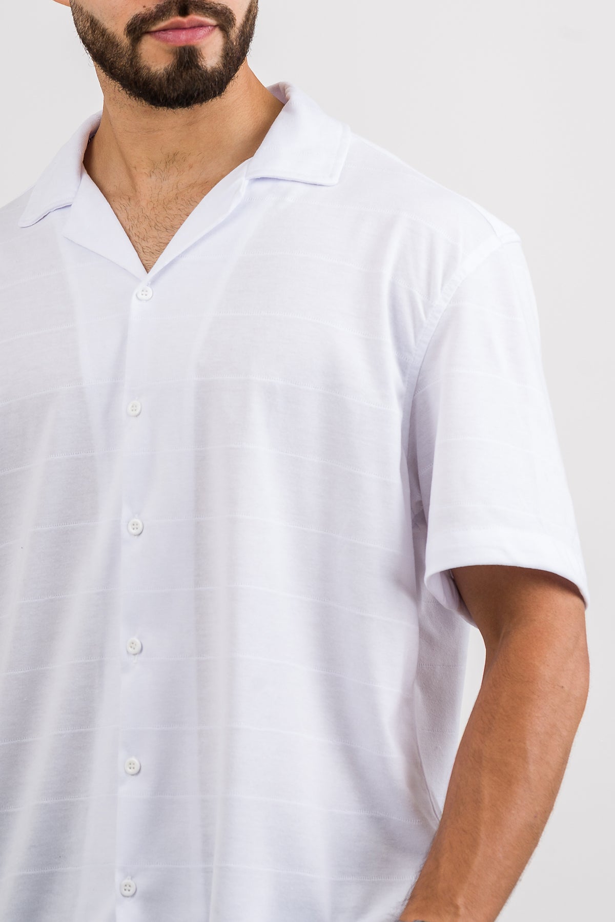 Camisa Text LC Blanco - Voszmen