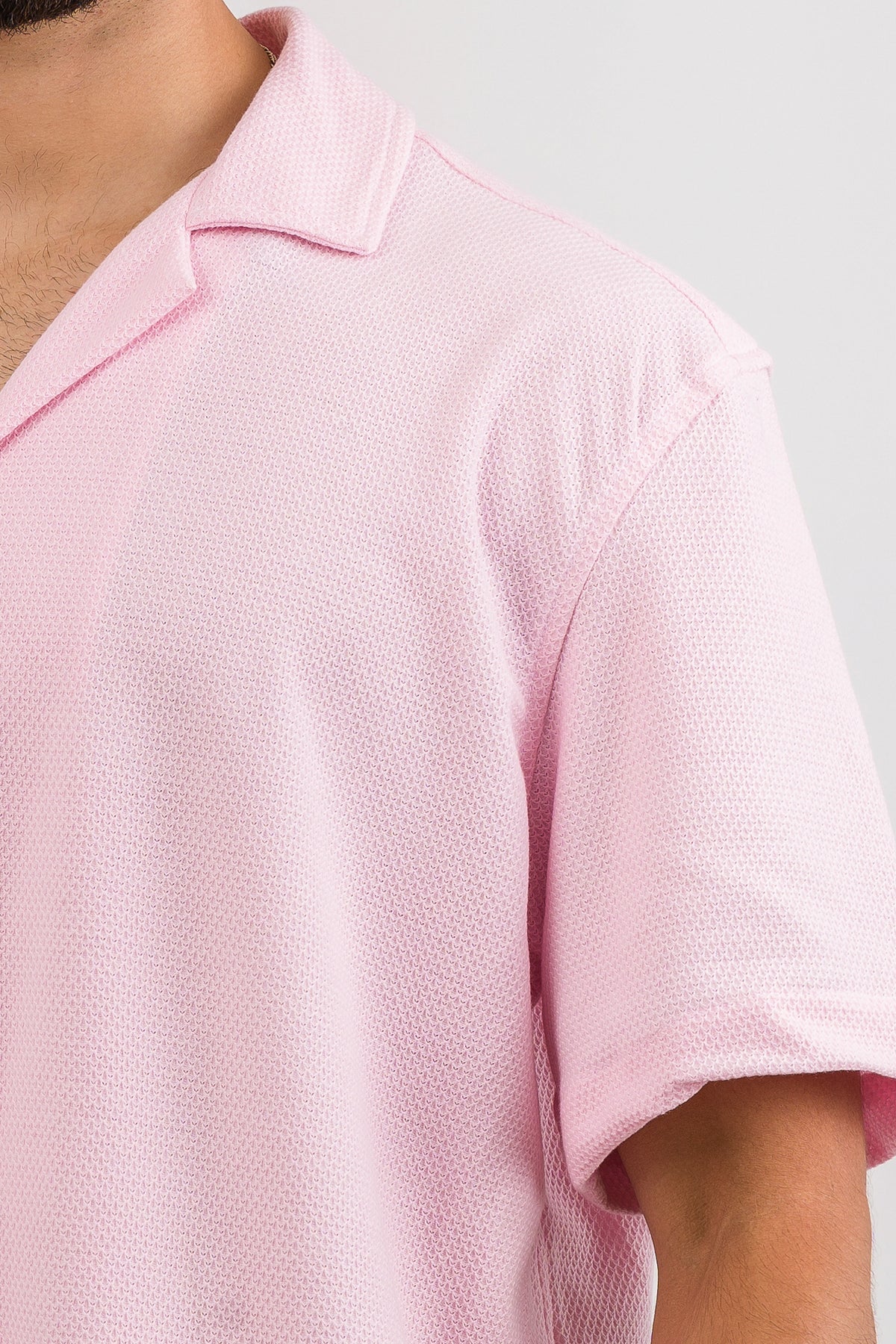 Camisa Text D Rosado - Voszmen