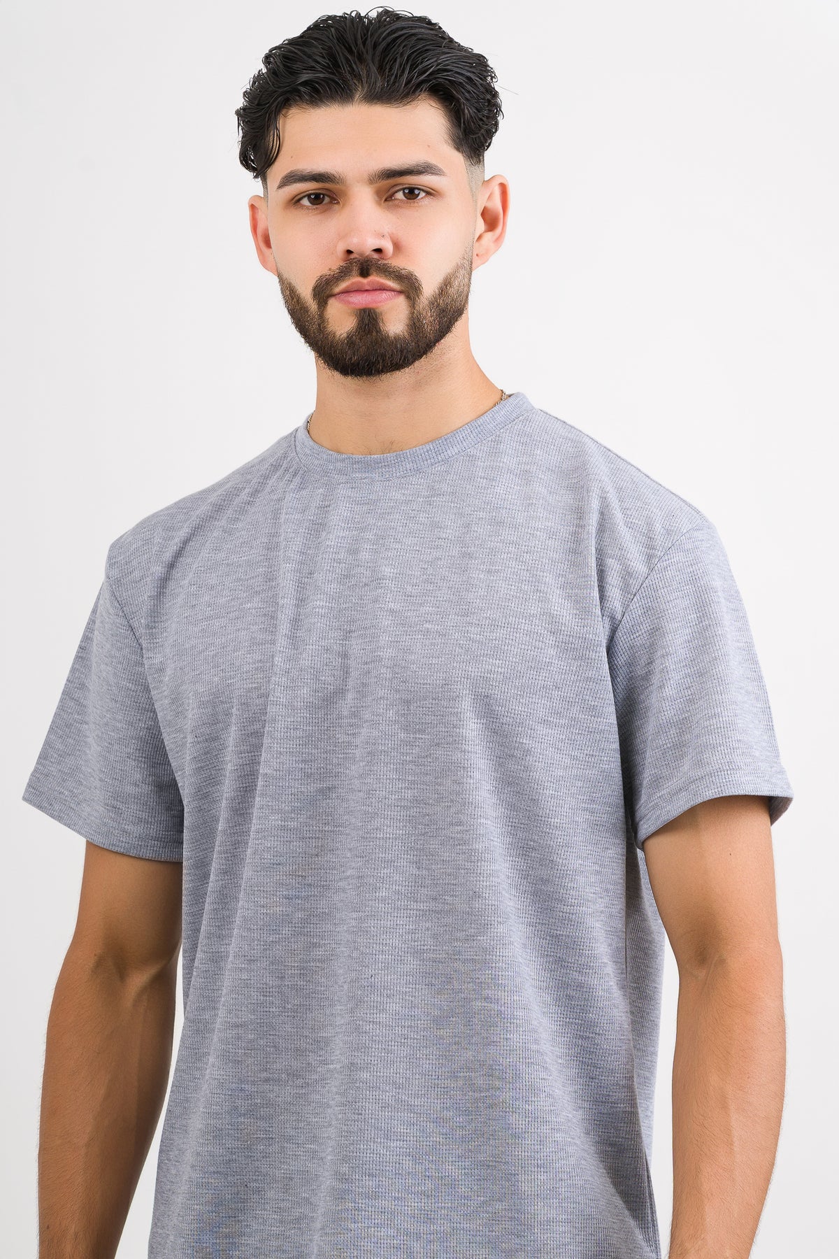 T-Shirt Text M Gris - Voszmen