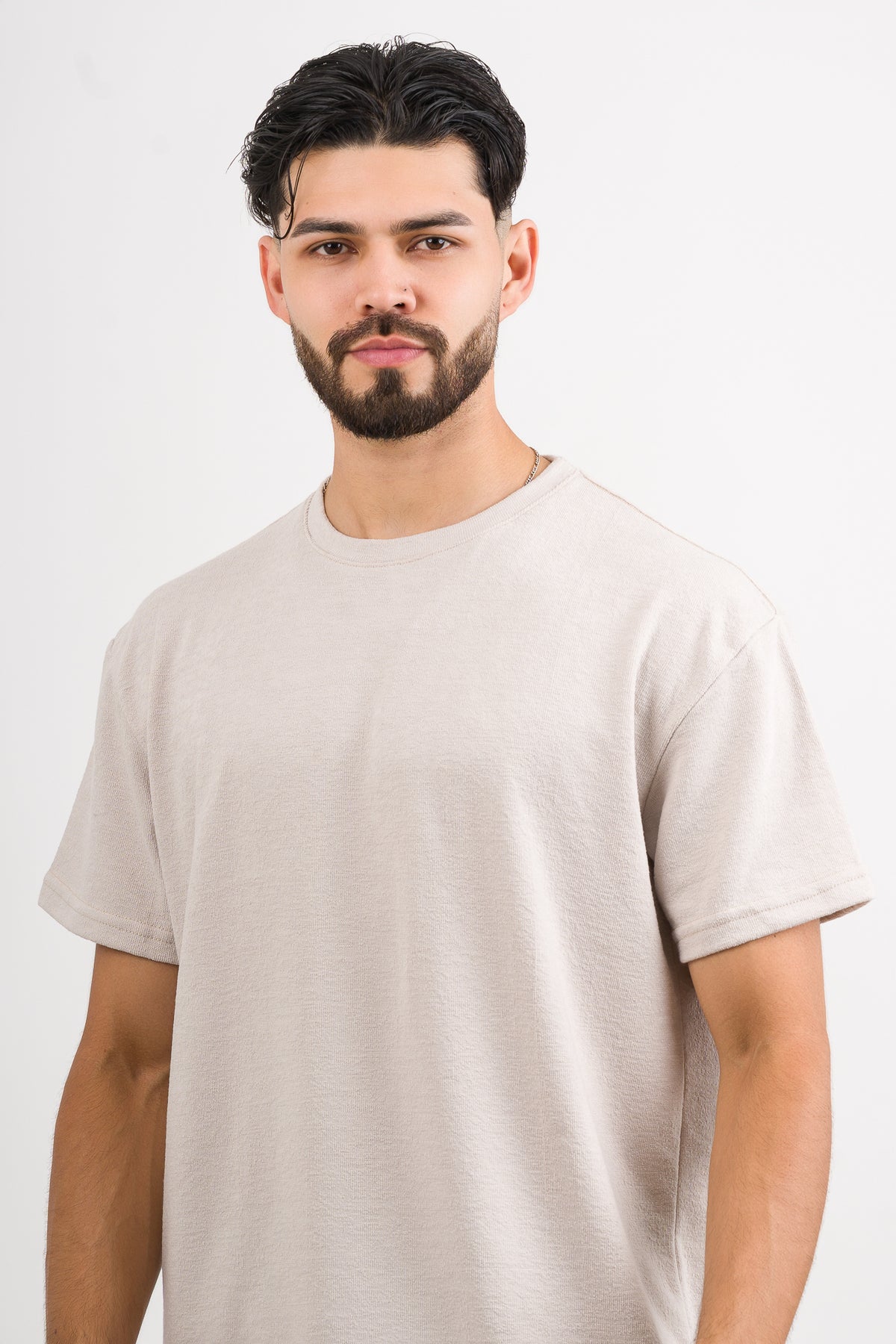 T-Shirt Text DL Beige - Voszmen