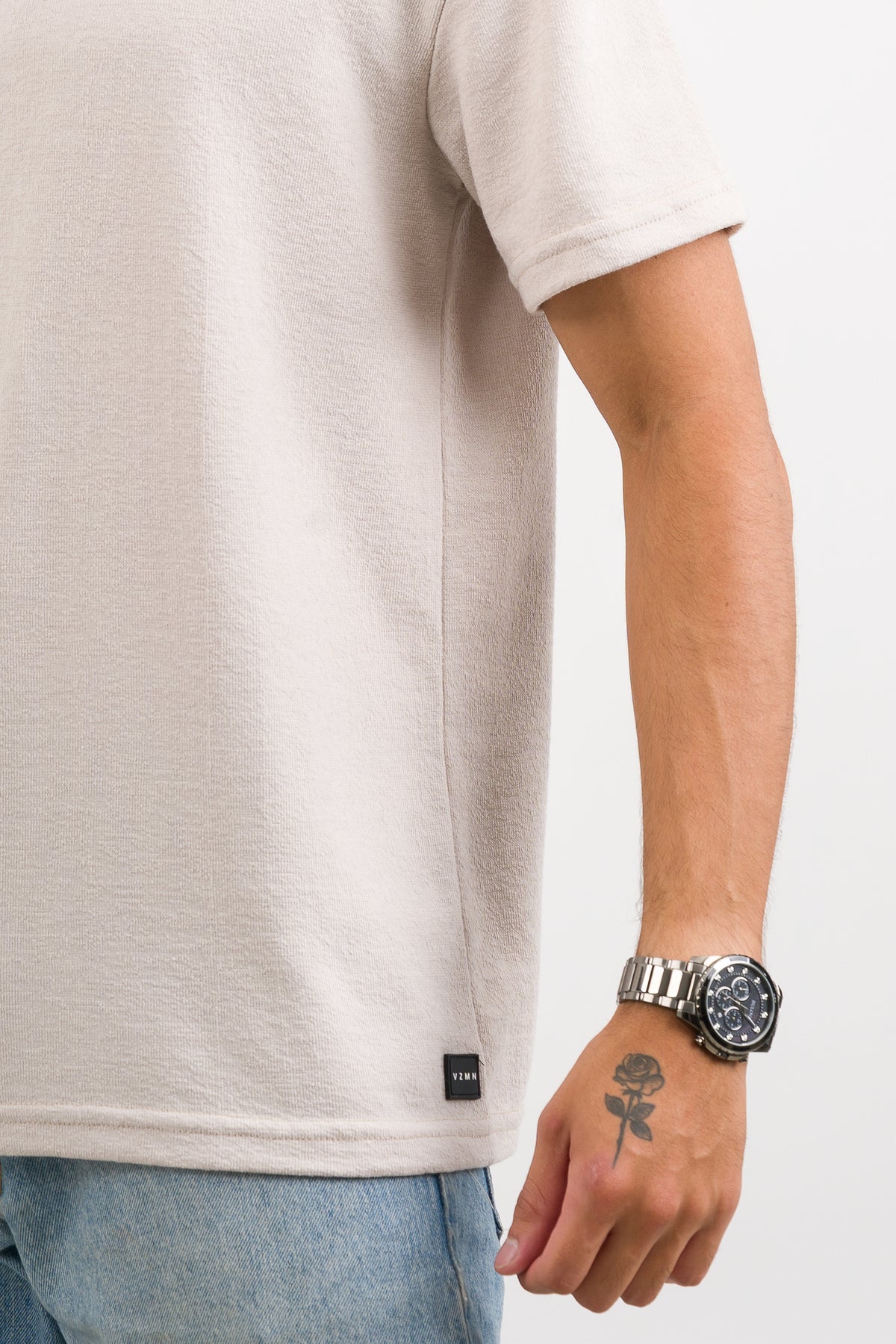 T-Shirt Text DL Beige - Voszmen