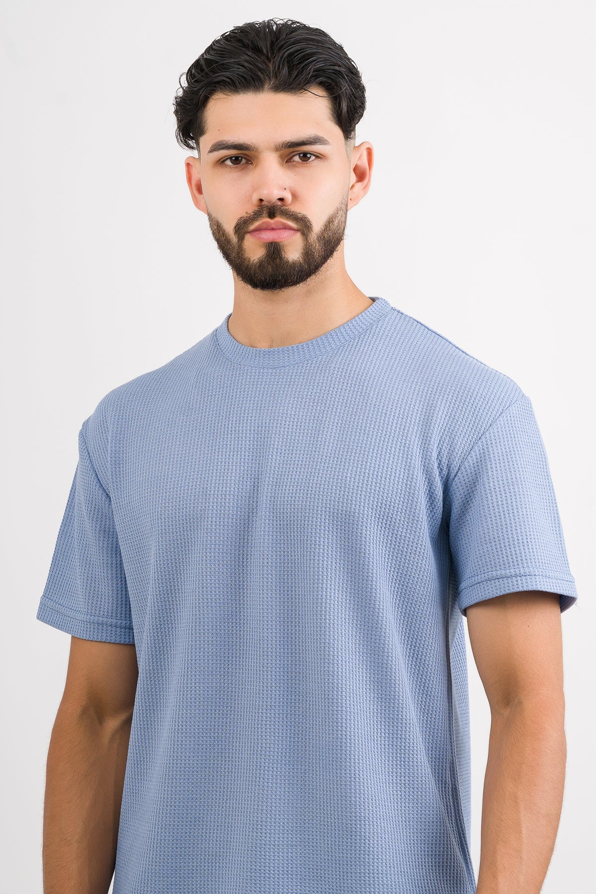 T-Shirt Text Q Celeste - Voszmen