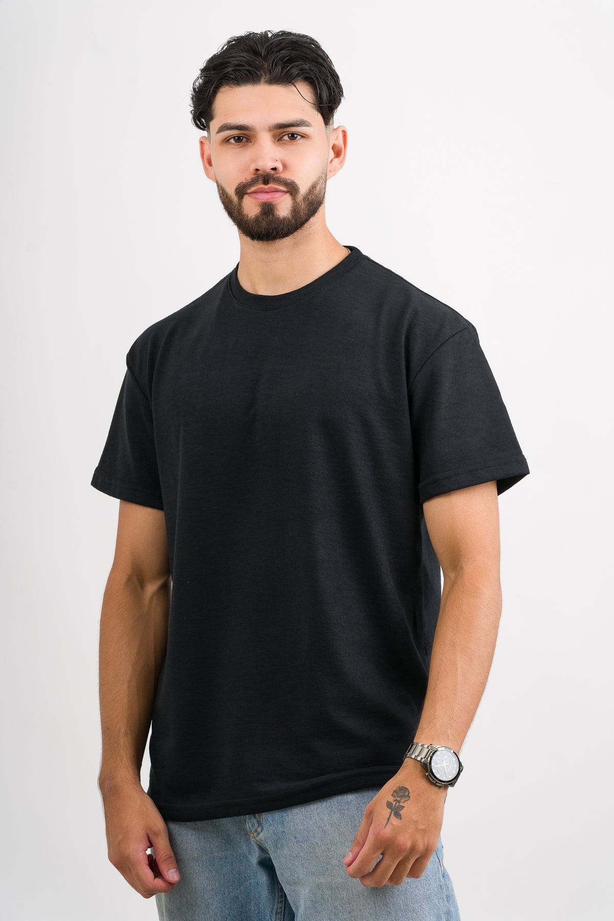 T-Shirt Text VT Negro - Voszmen