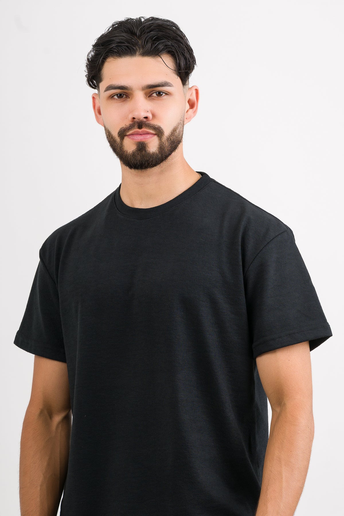 T-Shirt Text VT Negro - Voszmen
