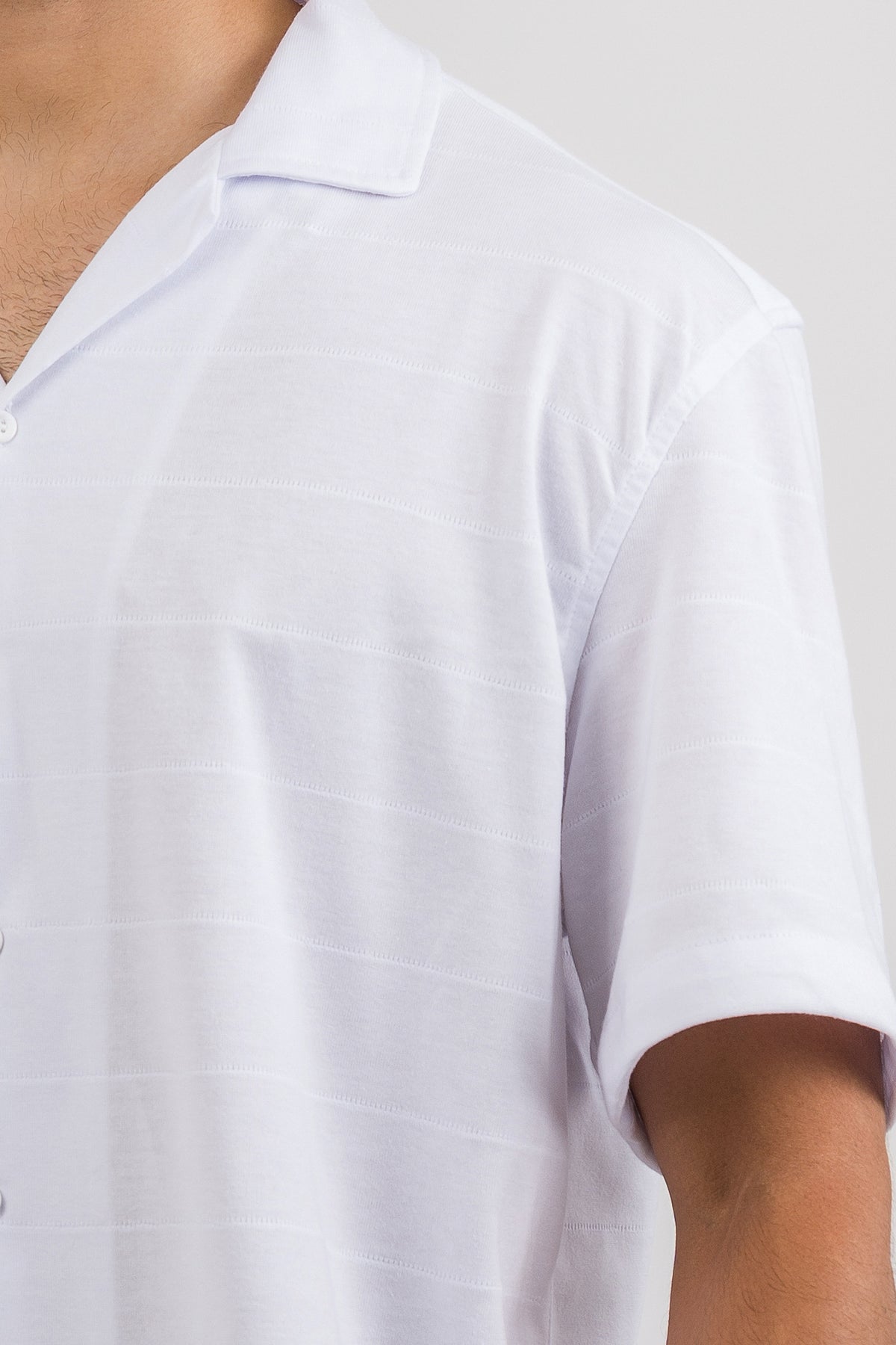 Camisa Text LC Blanco - Voszmen
