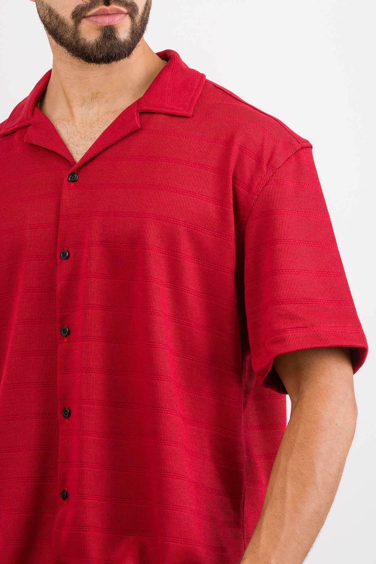 Camisa Text H Roja - Voszmen