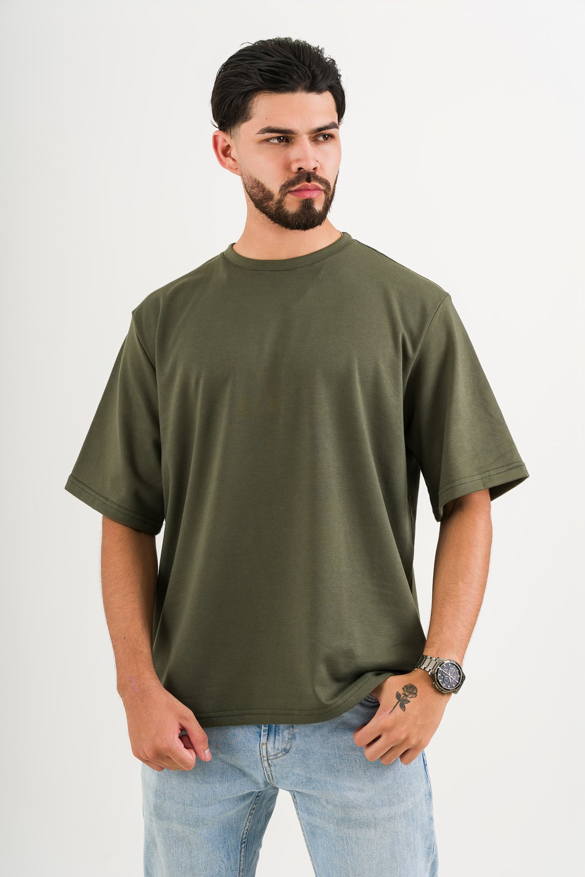 T Shirt Over BT Verde Musgo - Voszmen