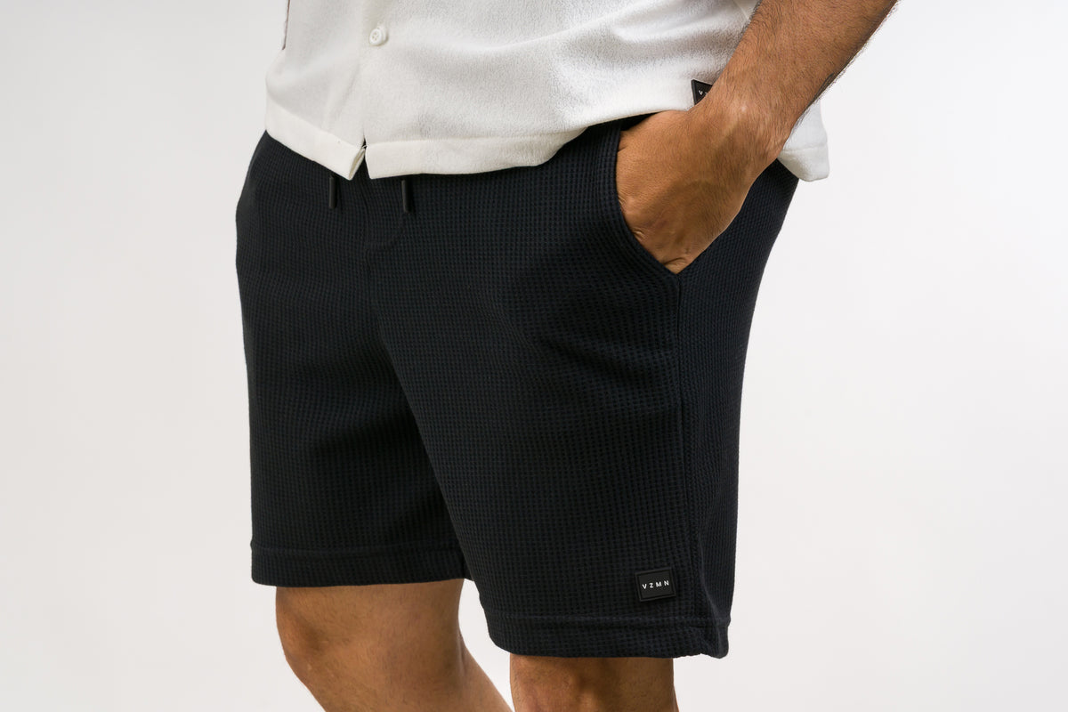 Pantaloneta Text Q Negro - Voszmen