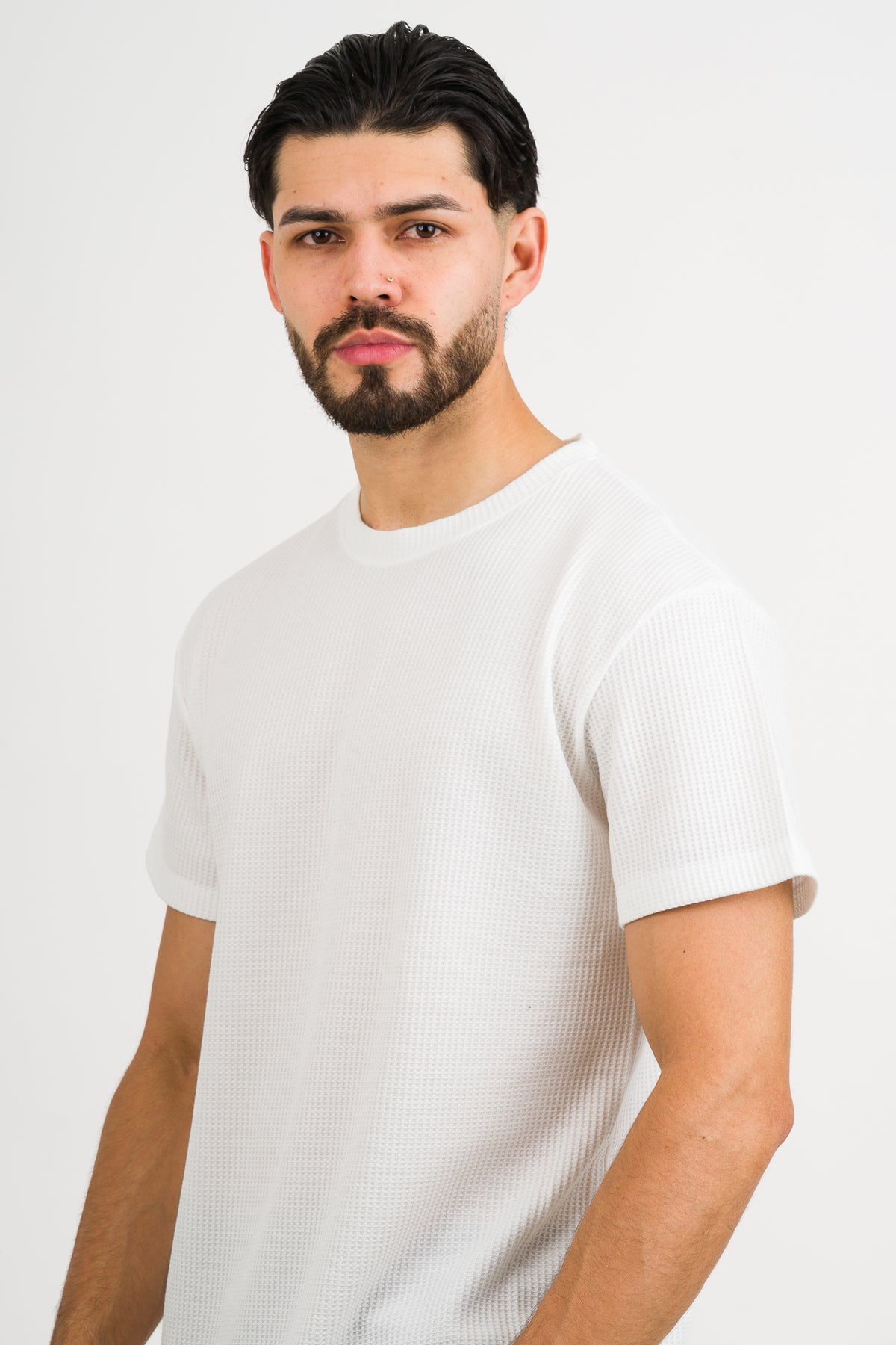 T-Shirt Text Q Blanca - Voszmen