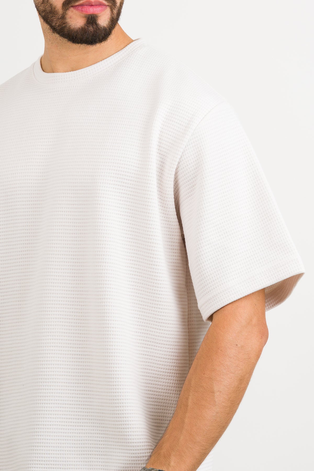 T-Shirt Over Text BA blanco H - Voszmen