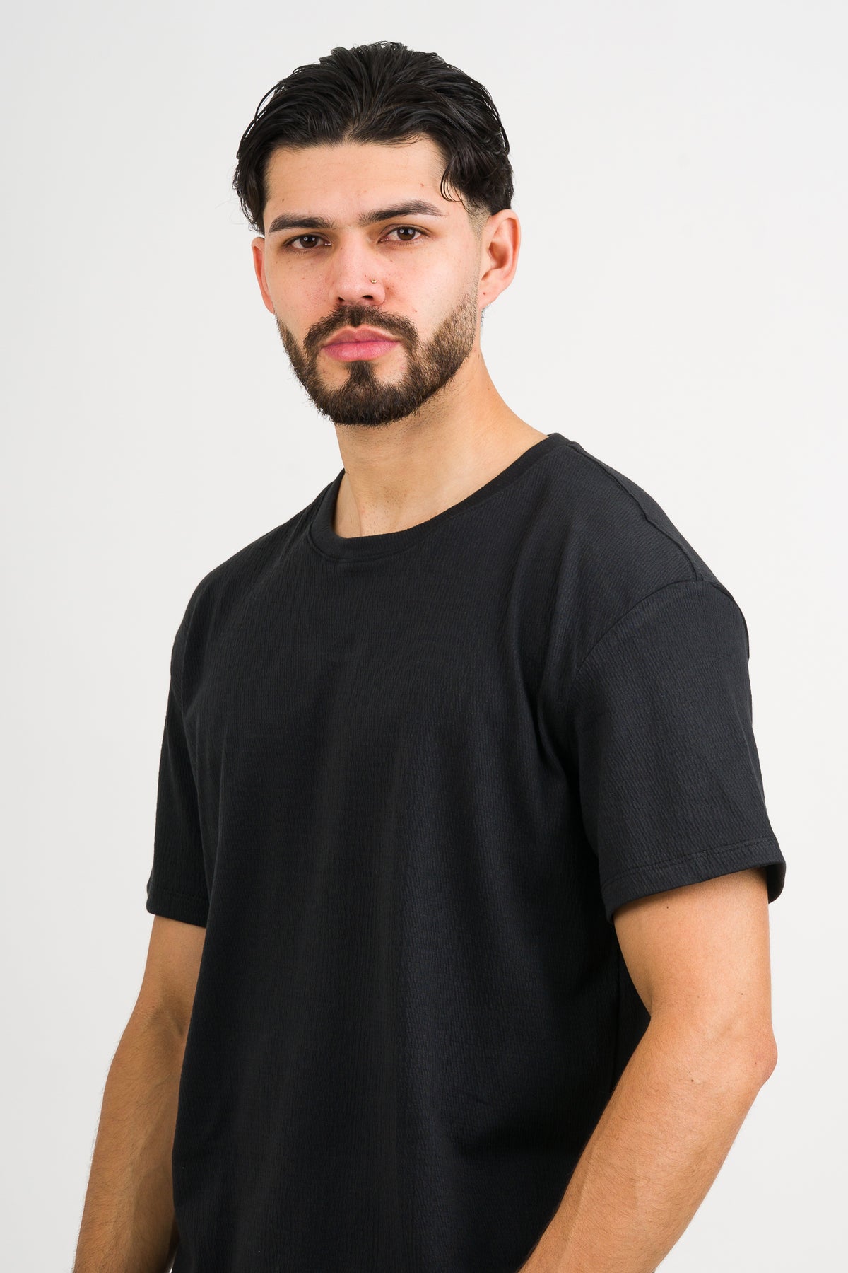 T-Shirt Text Fl Negra - Voszmen