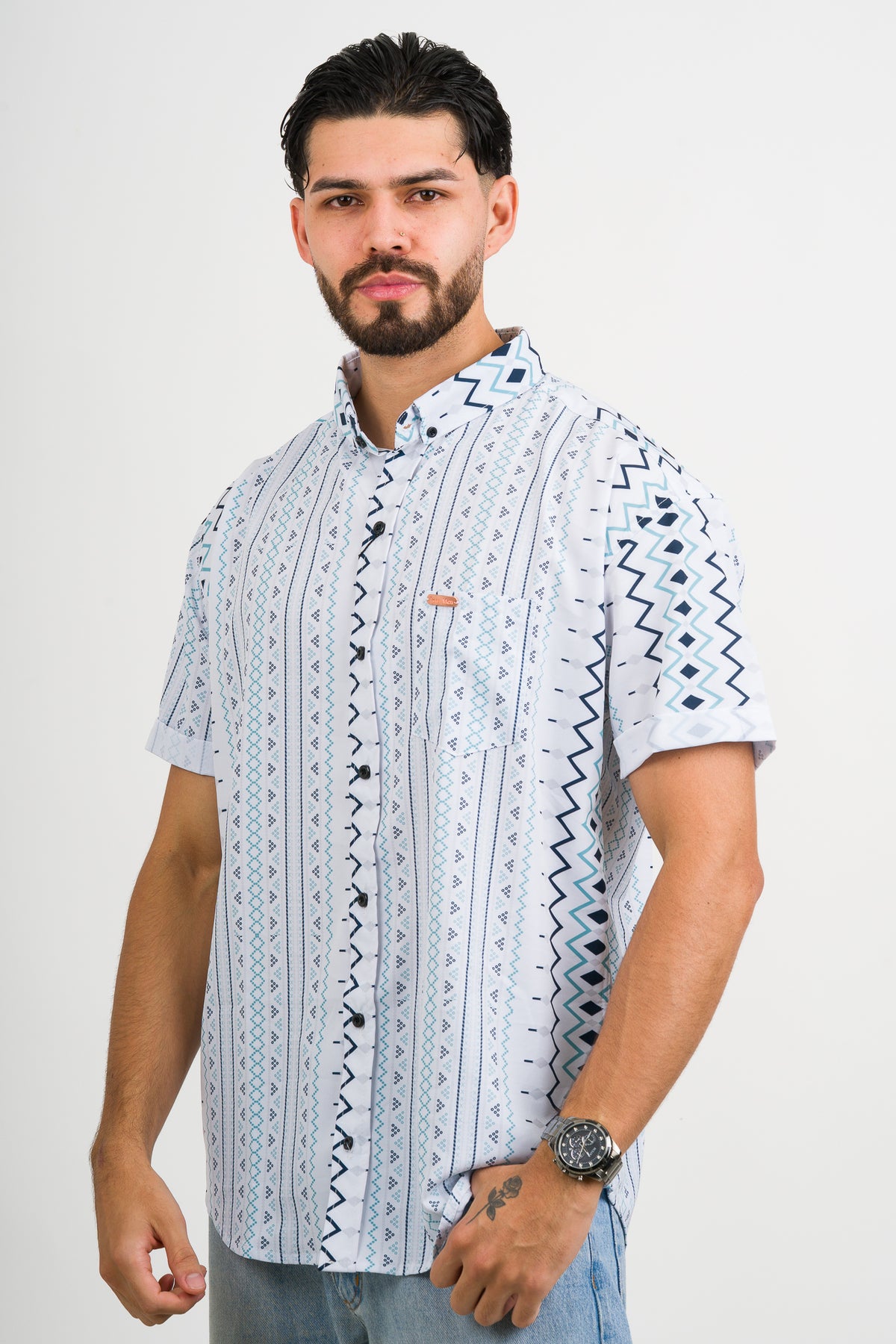 Camisa Button White Maya - Voszmen