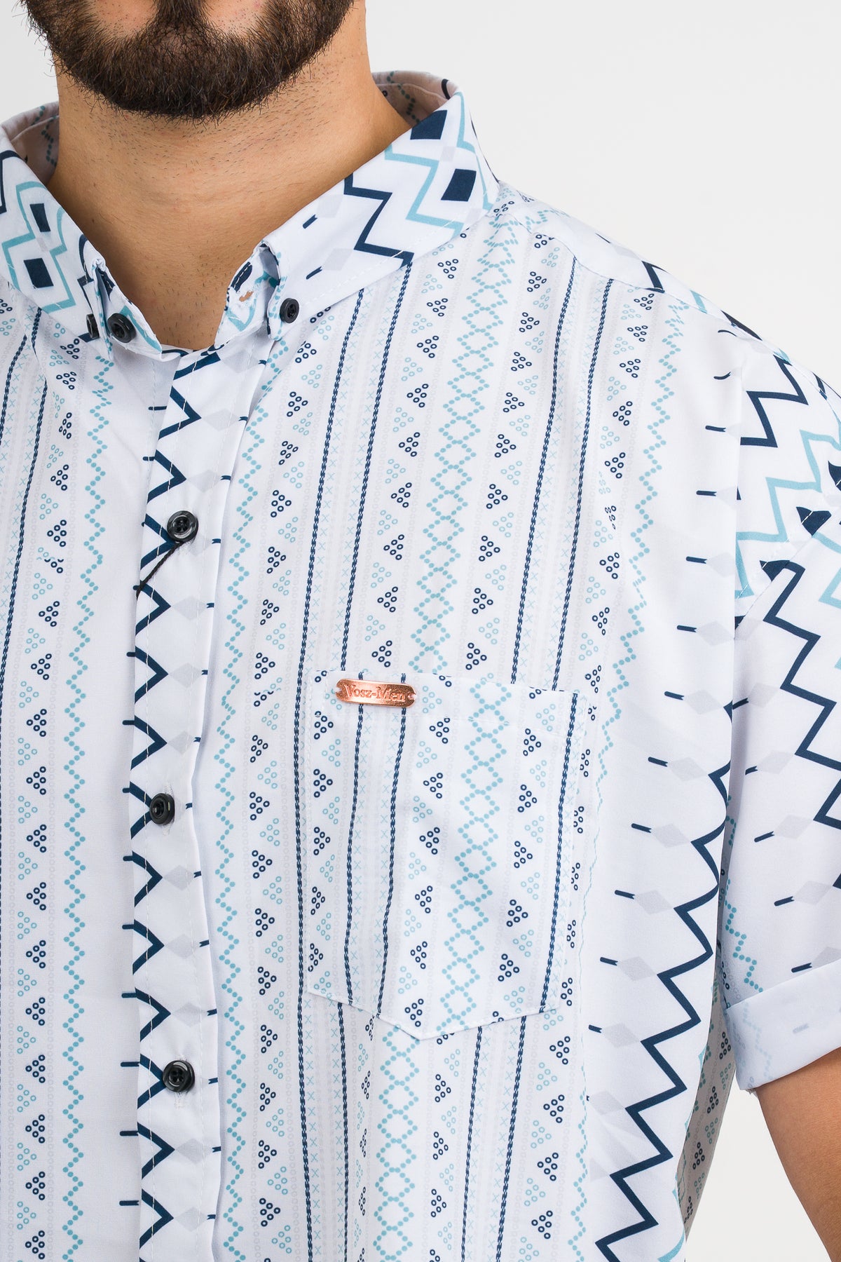 Camisa Button White Maya - Voszmen
