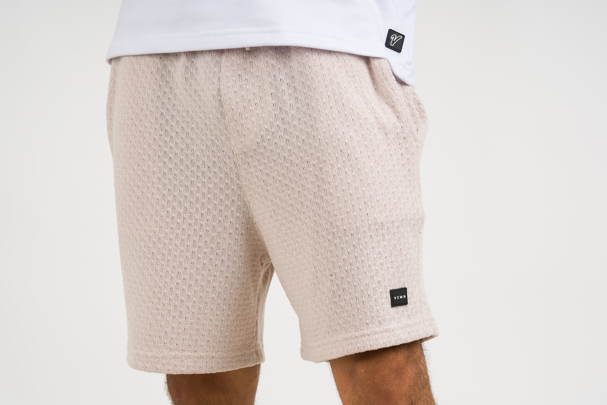 Pantaloneta Over Tejida Mc Beige - Voszmen