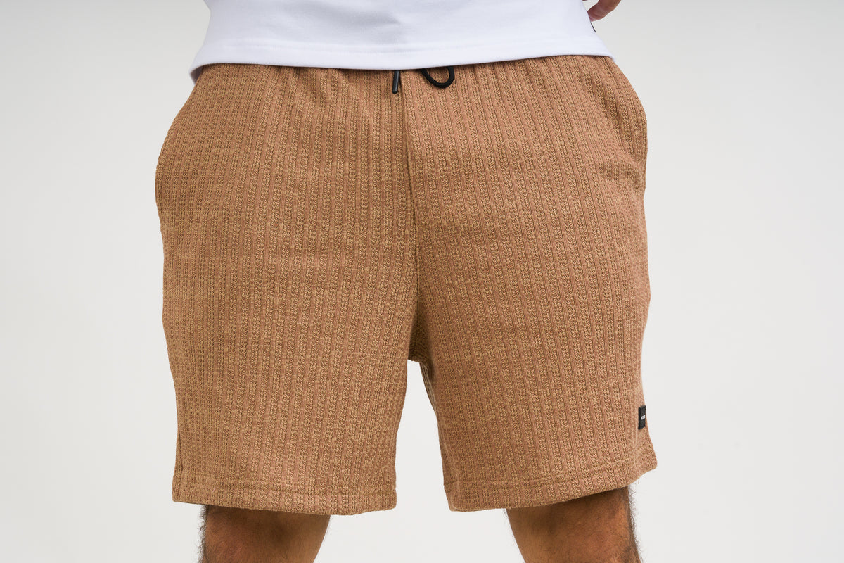 Pantaloneta Over Tejida Md cafe - Voszmen