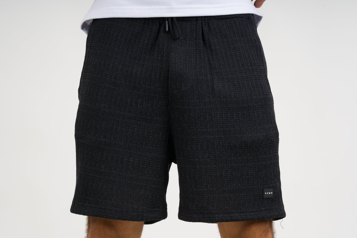 Pantaloneta Over Tejida Md Negro - Voszmen