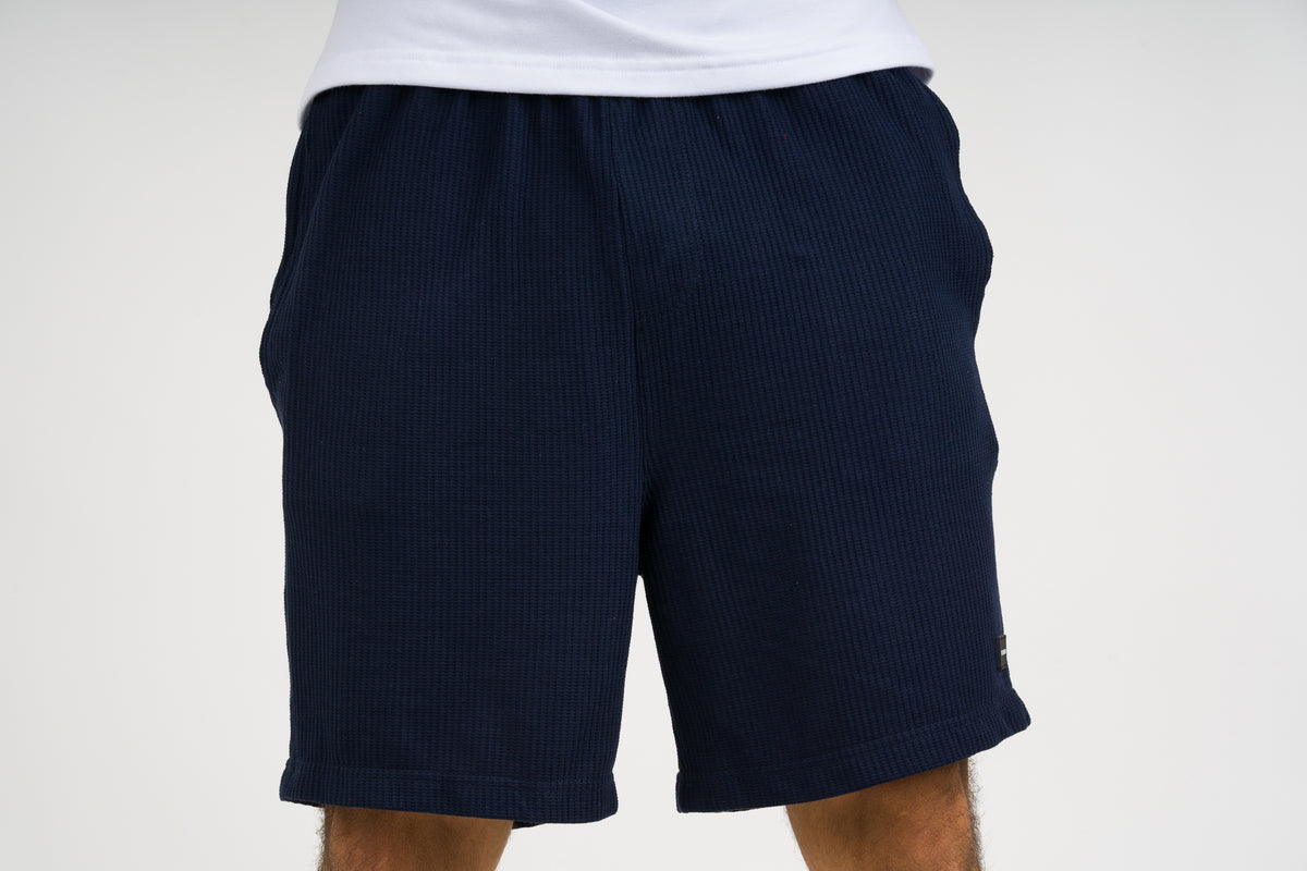 Pantaloneta Text Q Azul Navy - Voszmen