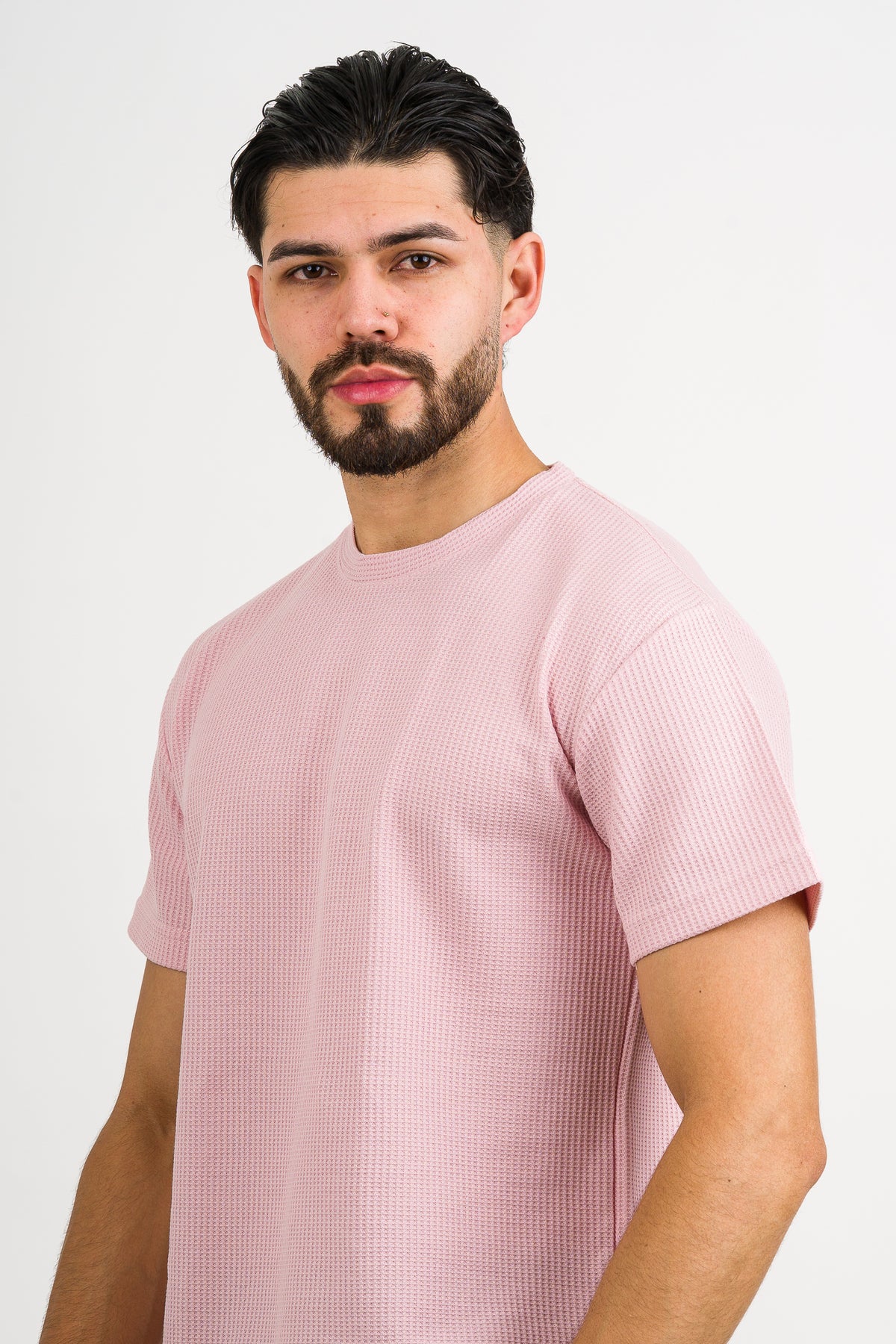 T-Shirt Text Q Palo Rosa - Voszmen