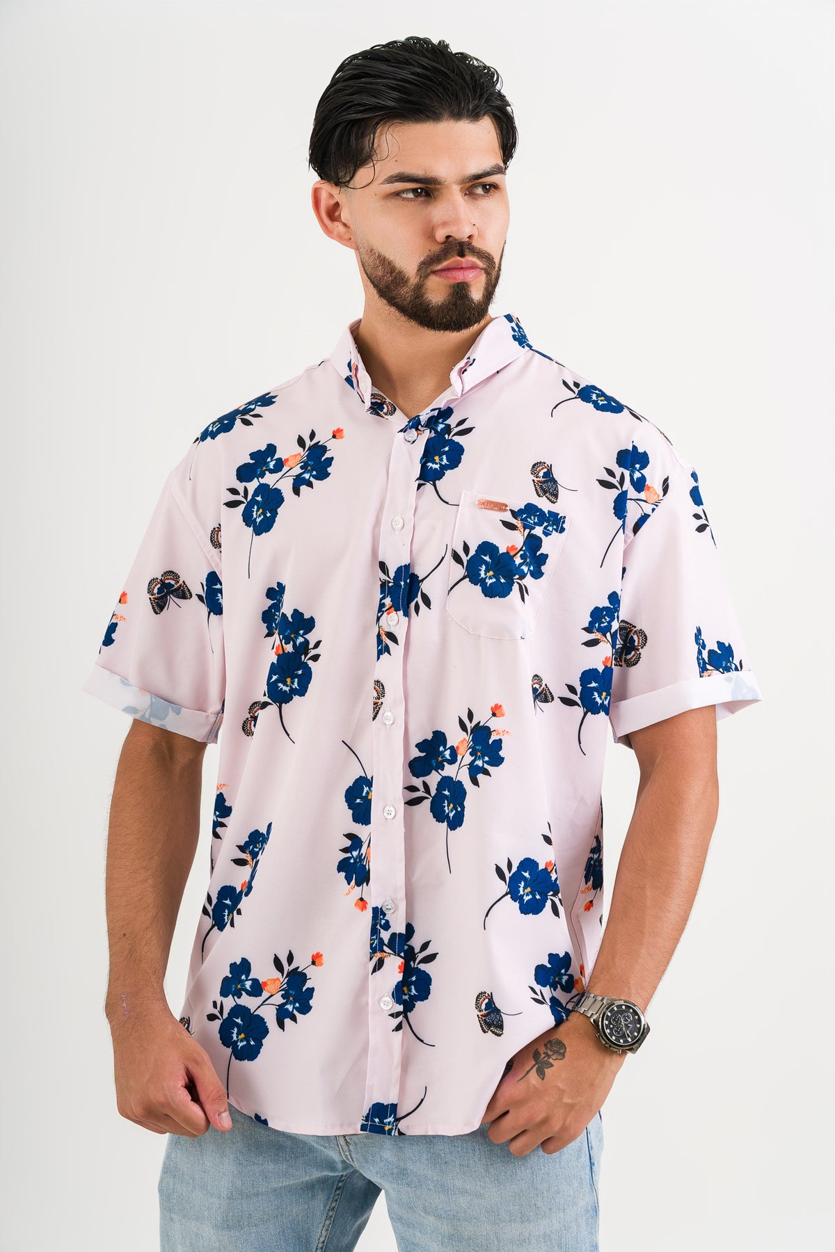 Camisa Button Burerflais - Voszmen